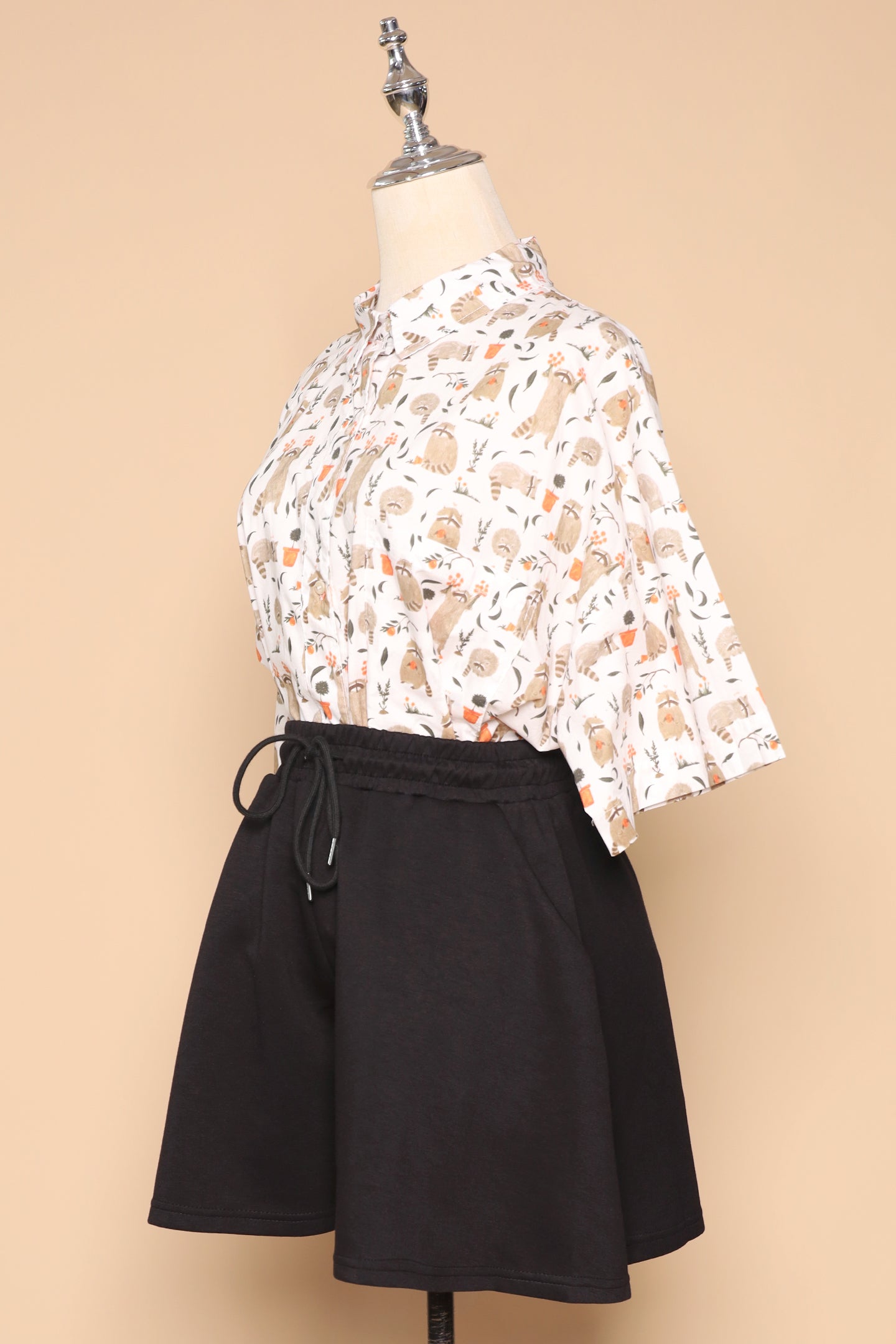 PO - Cutie Top in Racoons