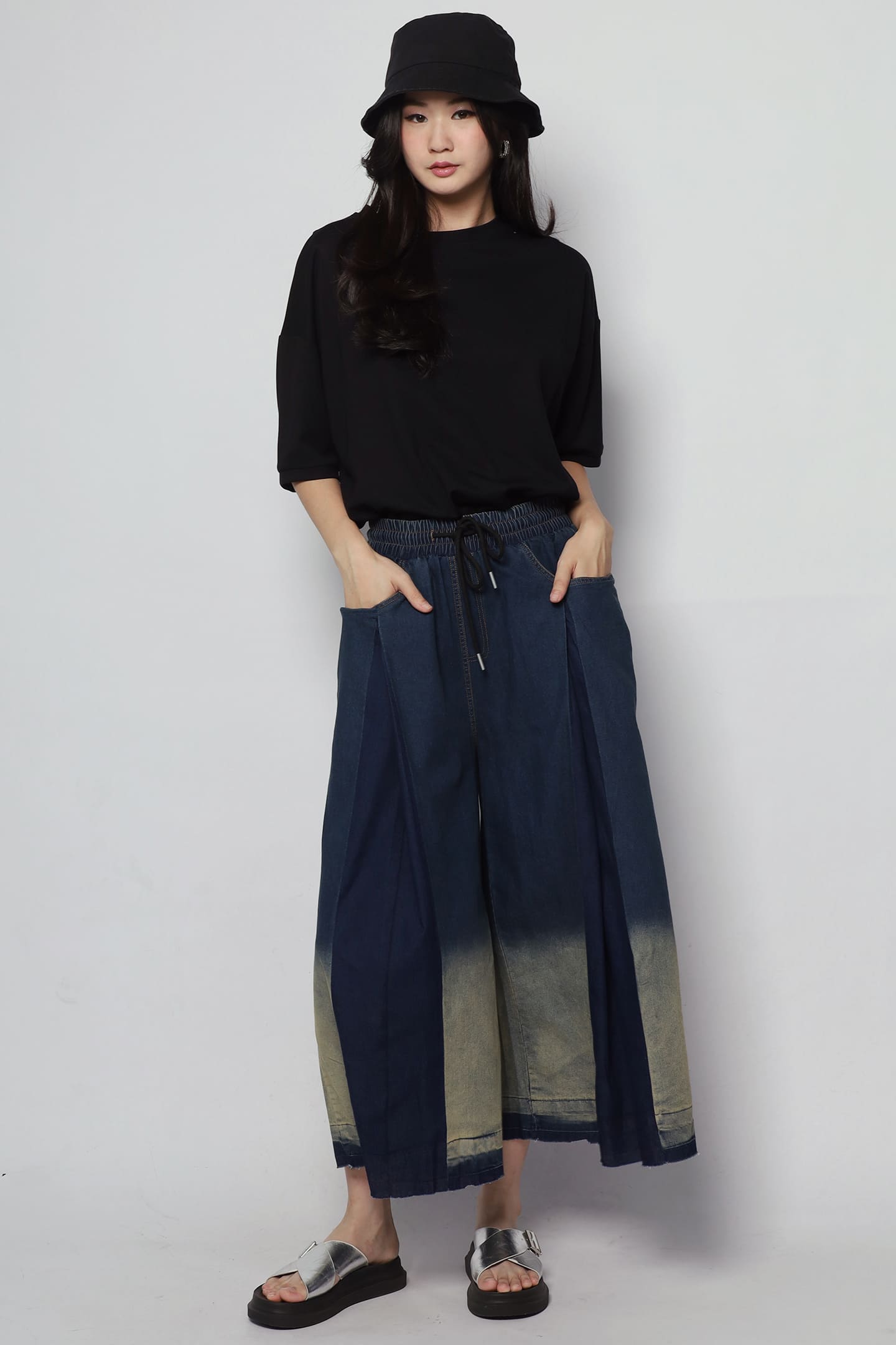 Cao Denim Culottes