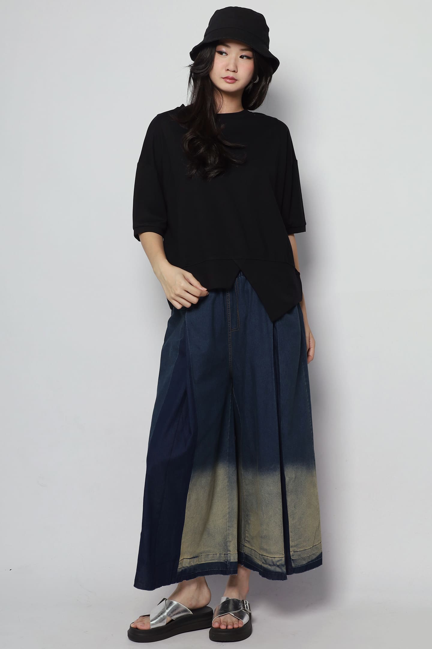 Cao Denim Culottes