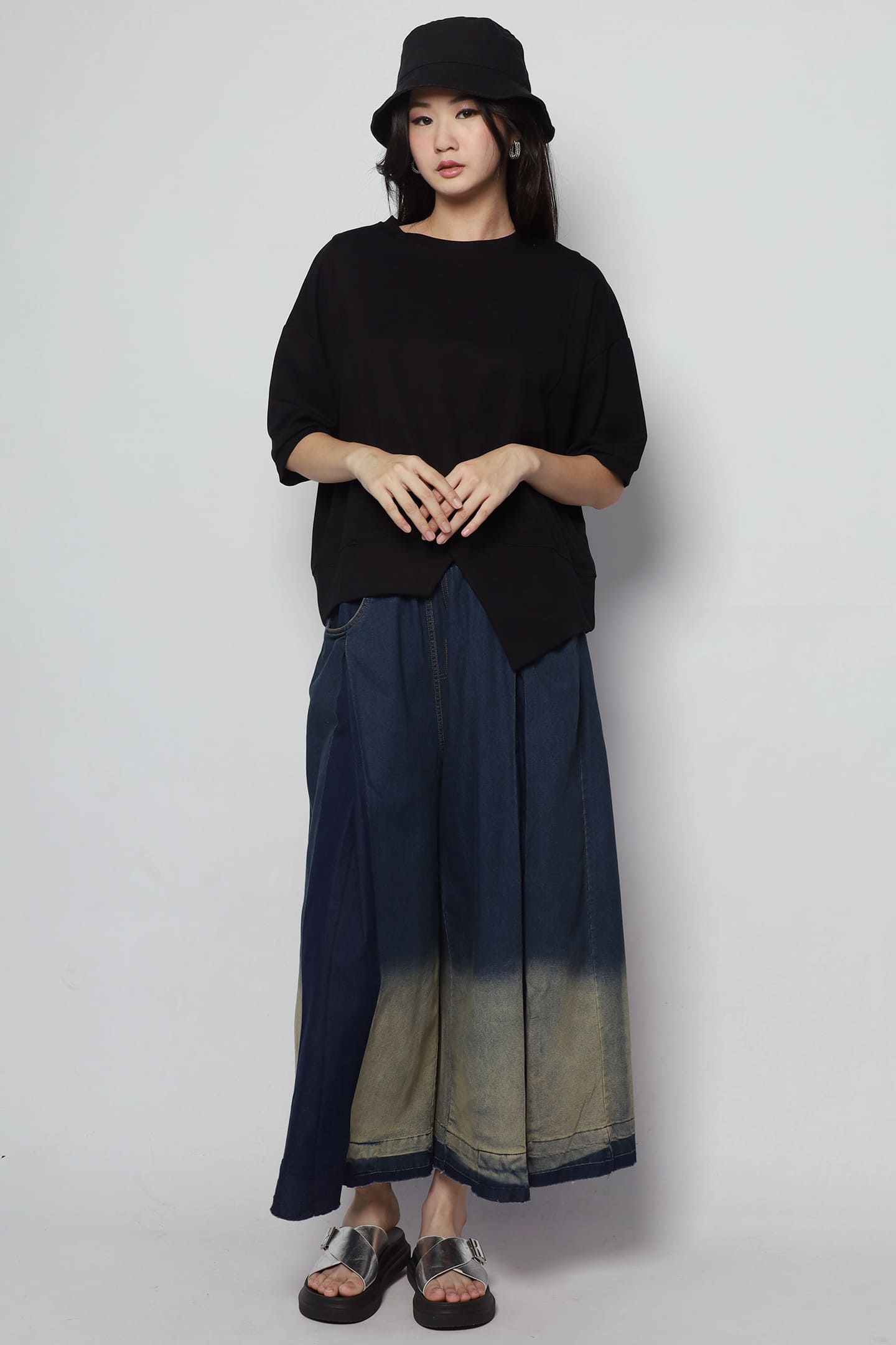 Cao Denim Culottes