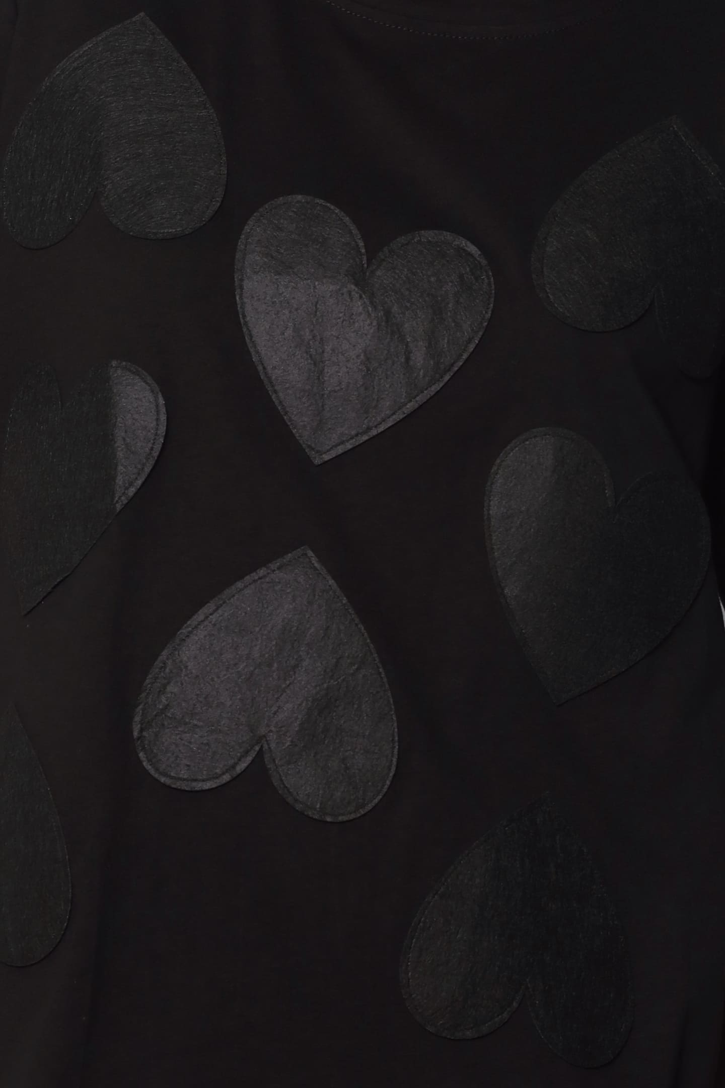Capri Heart Top in Black