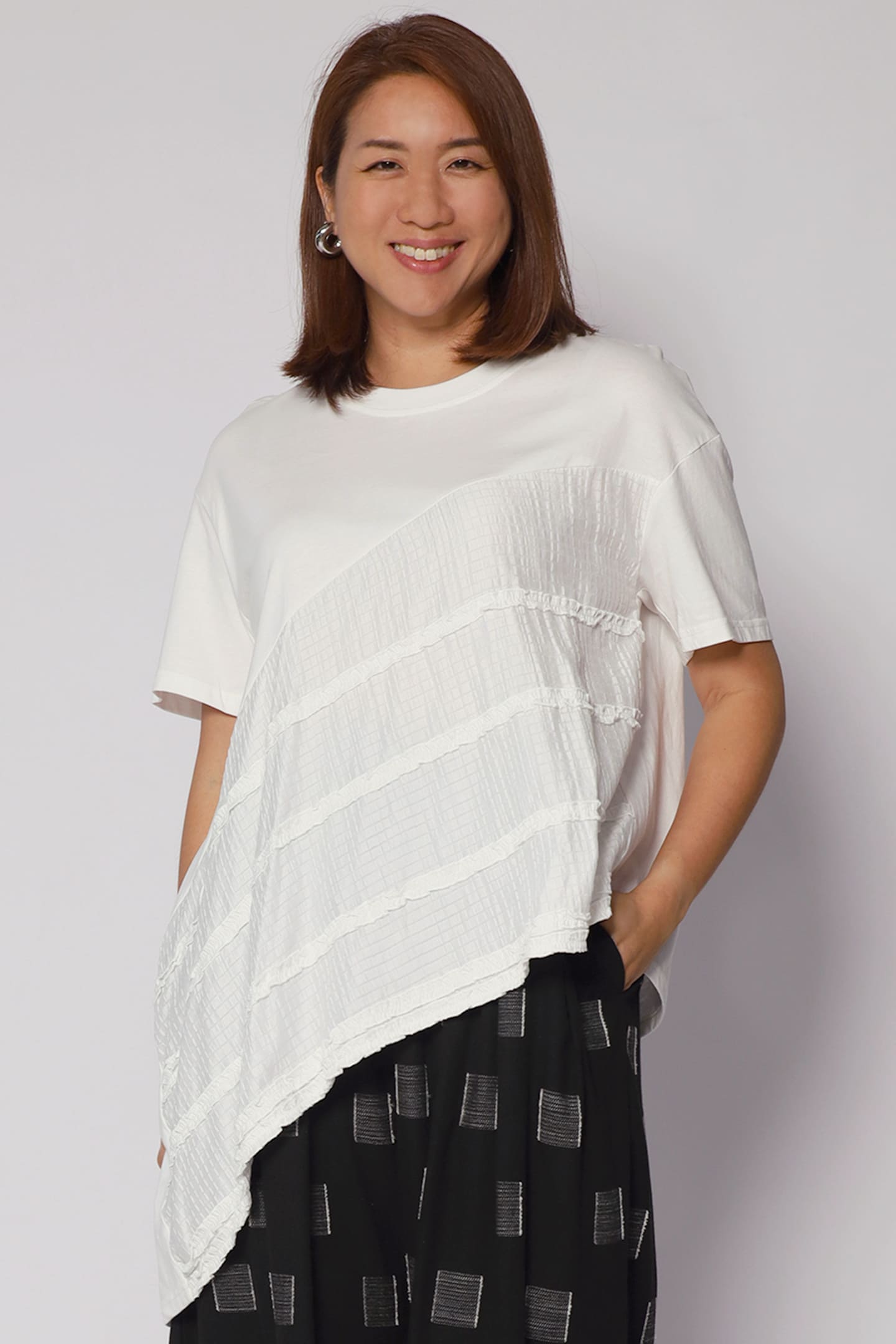 Casey Top in White