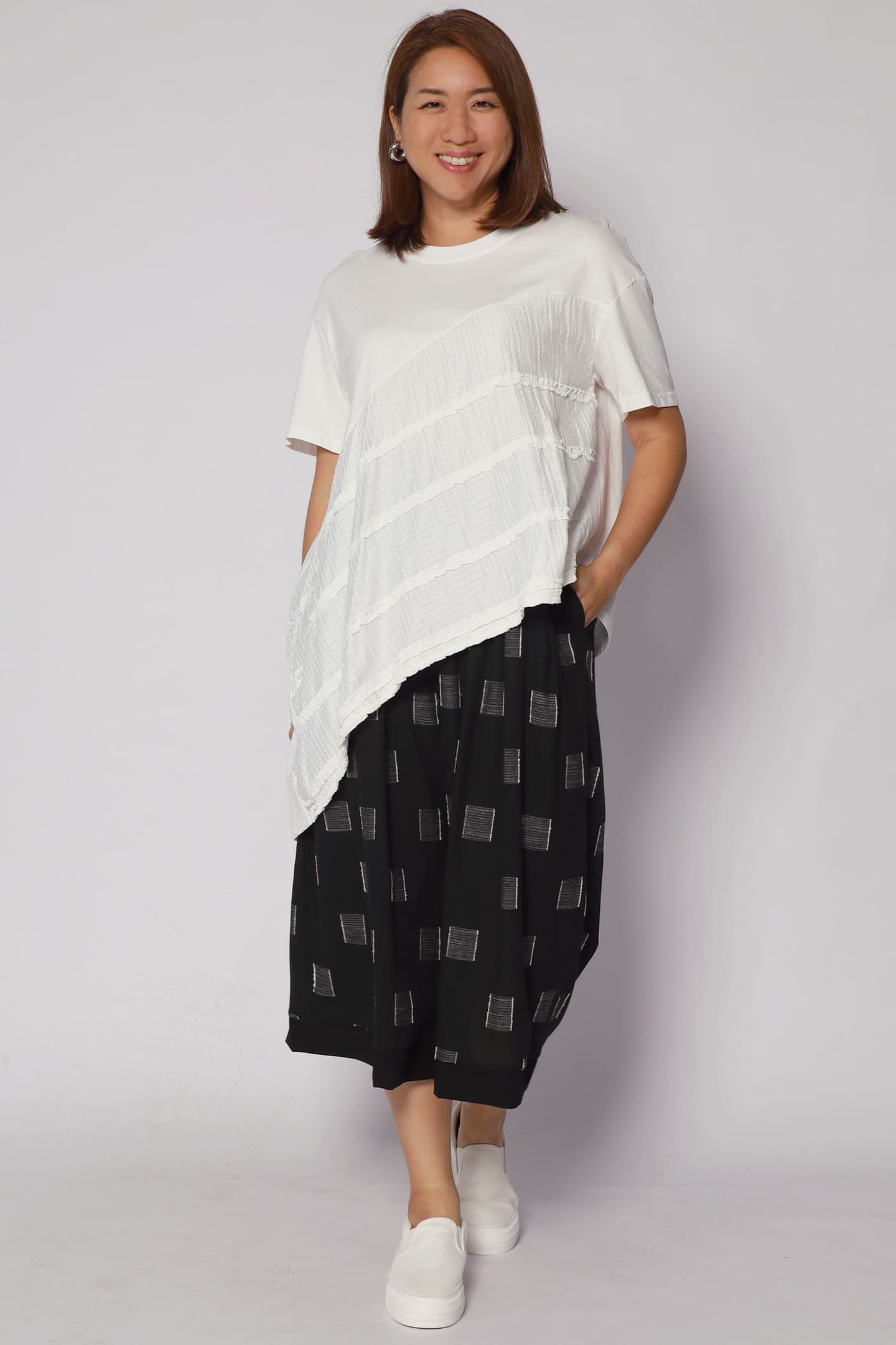 Casey Top in White