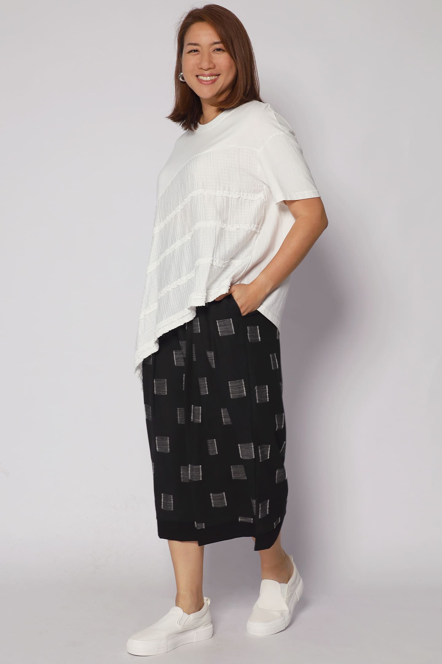 Casey Top in White