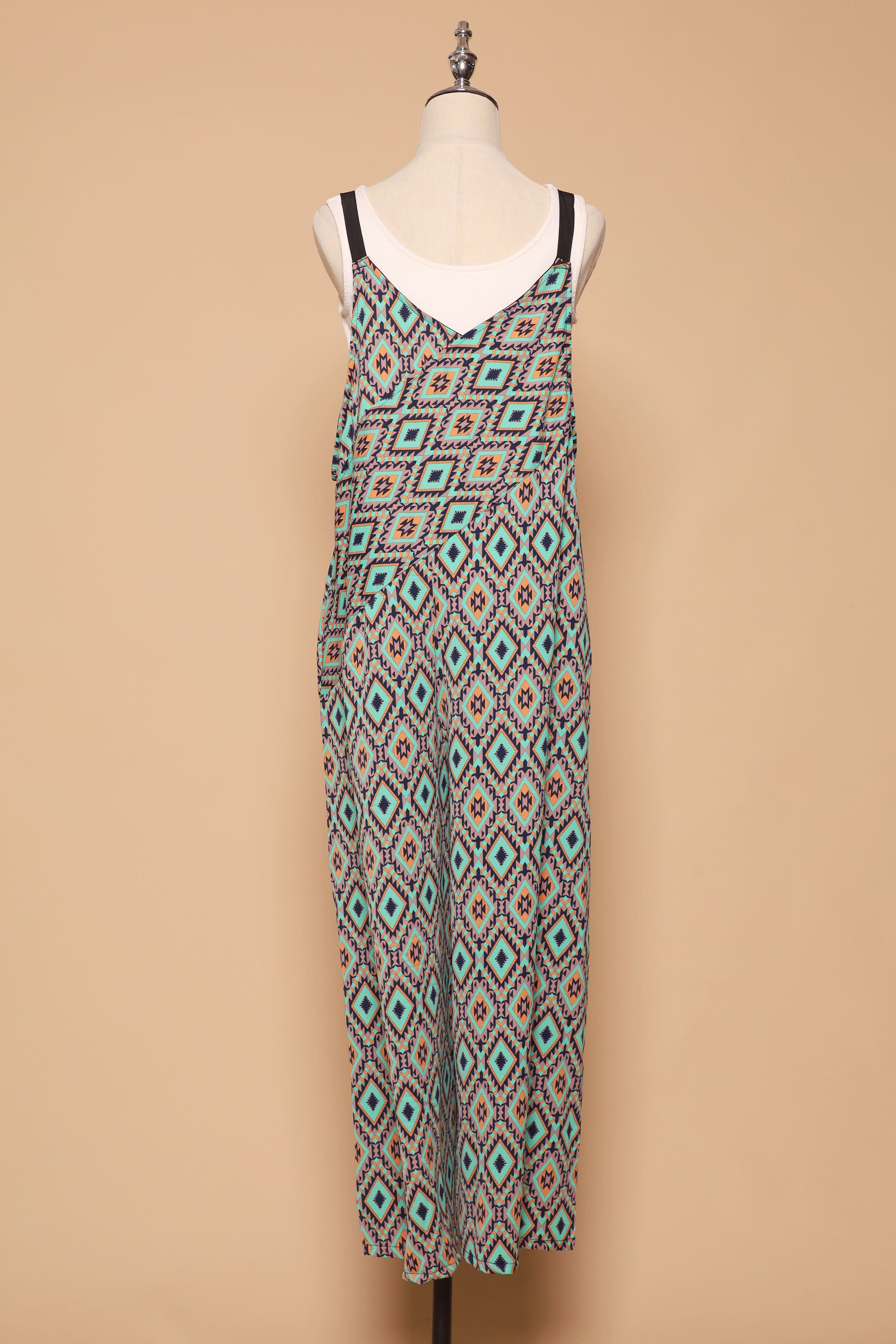 PO - Cassie Jumpsuit in Geometric Print