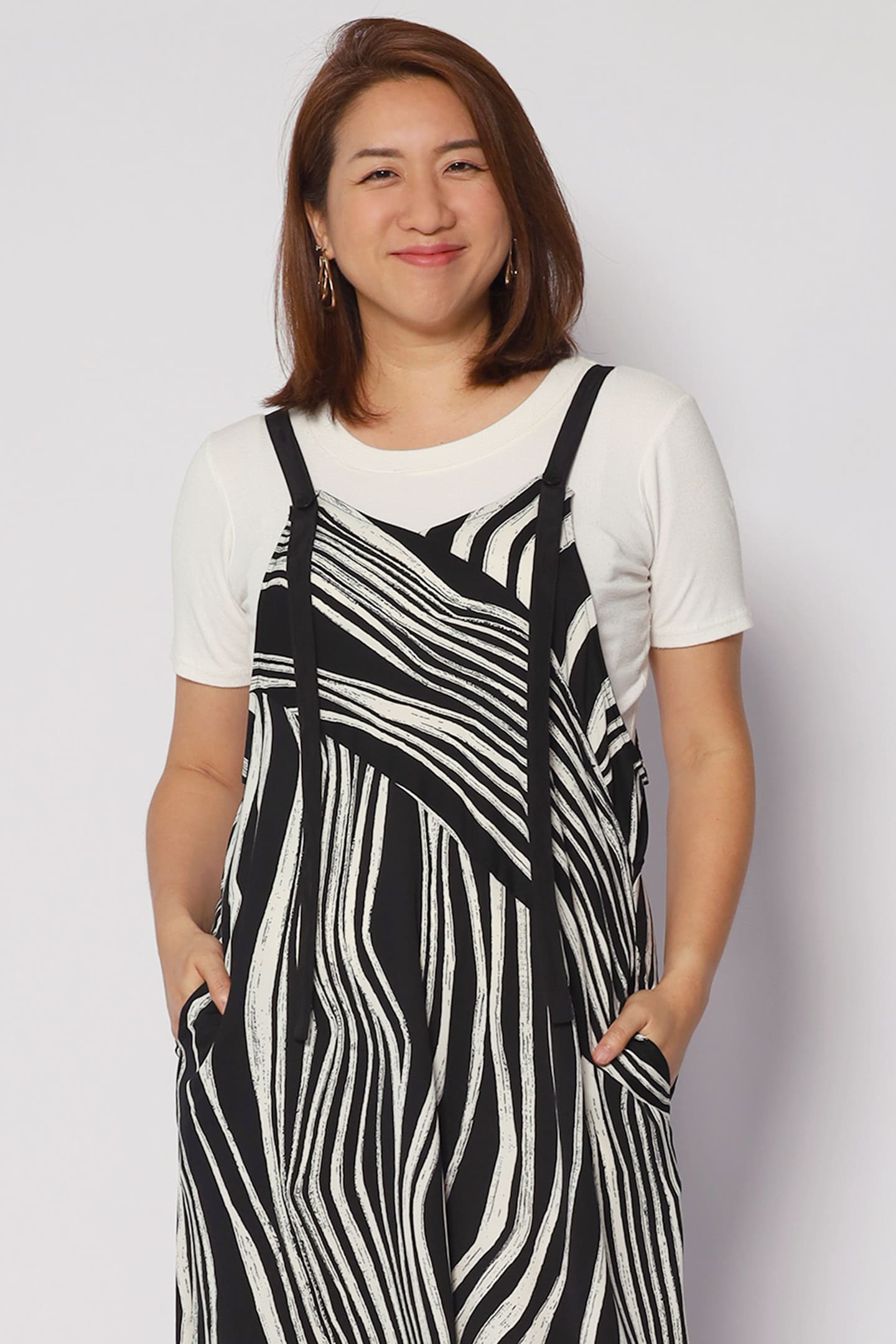 Cassie Zebra Jumpsuit