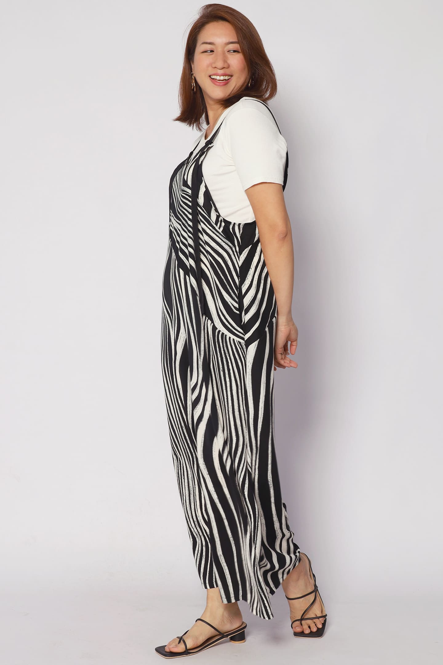 Cassie Zebra Jumpsuit