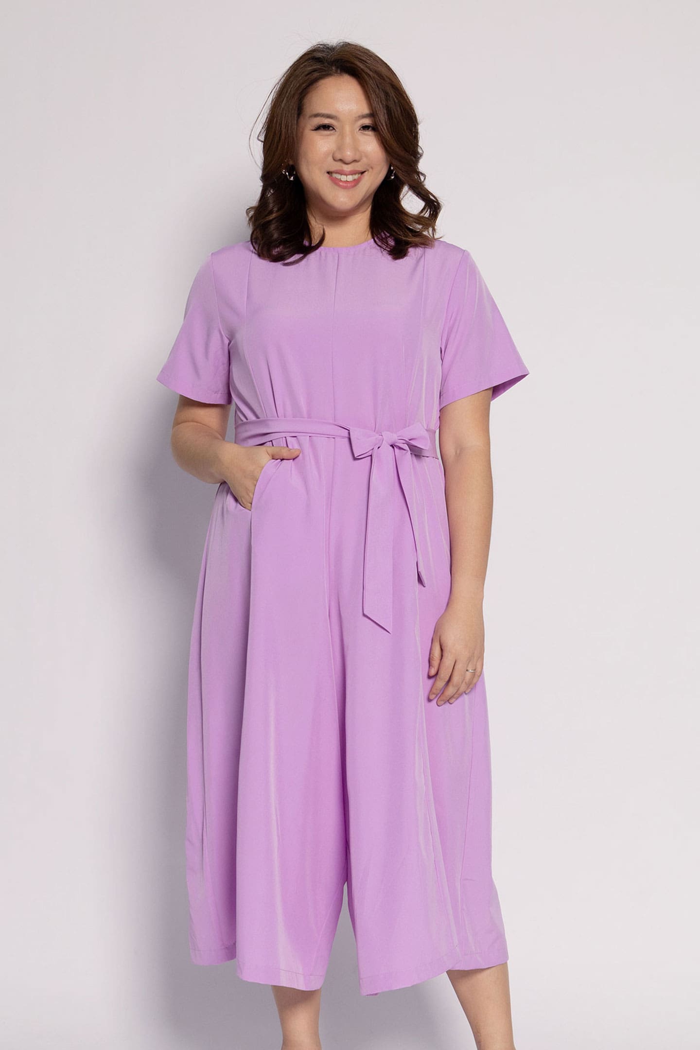 Celine Jumpsuit in Lavender