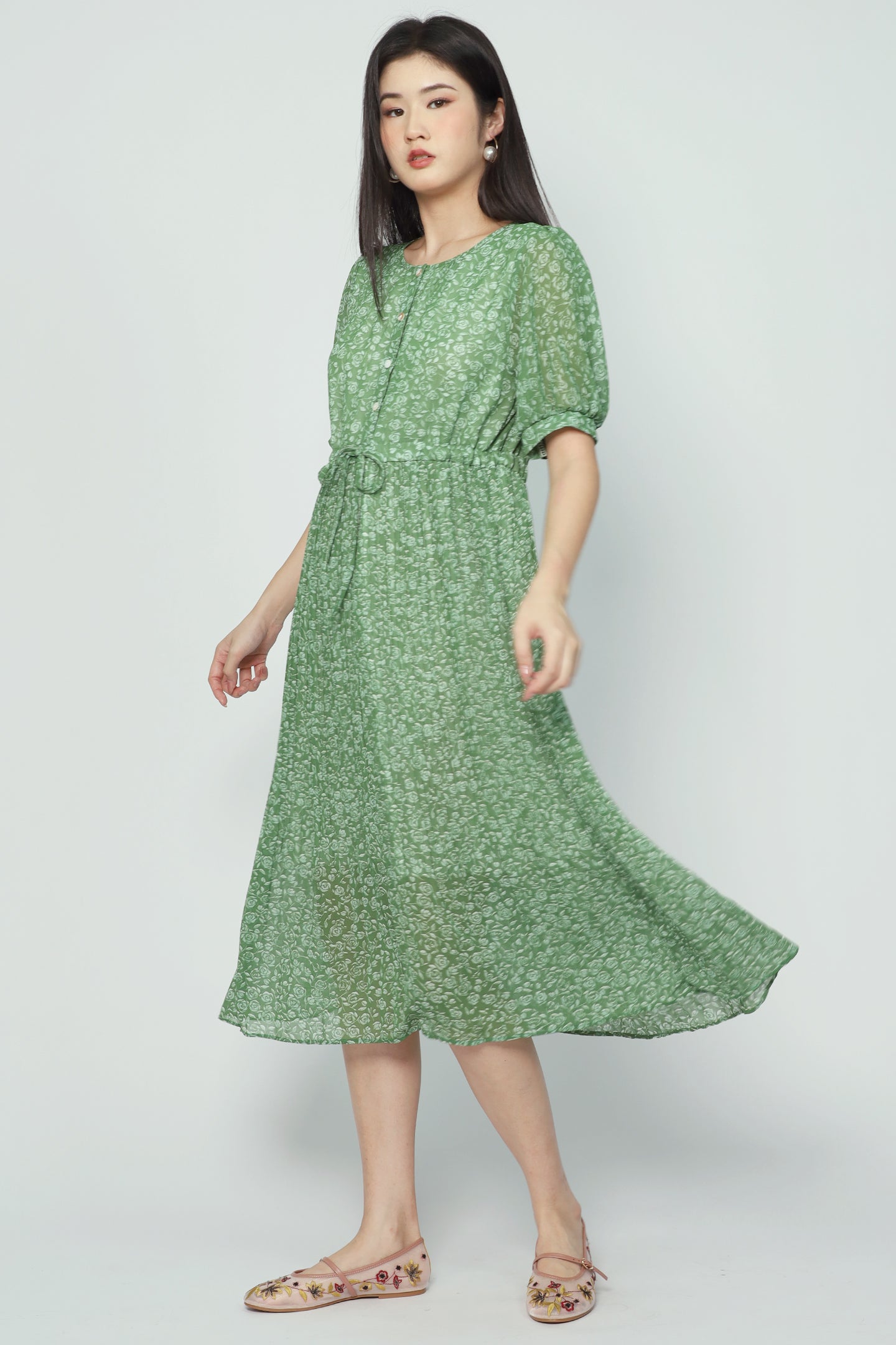 Danelle Dress in Mini Bloom