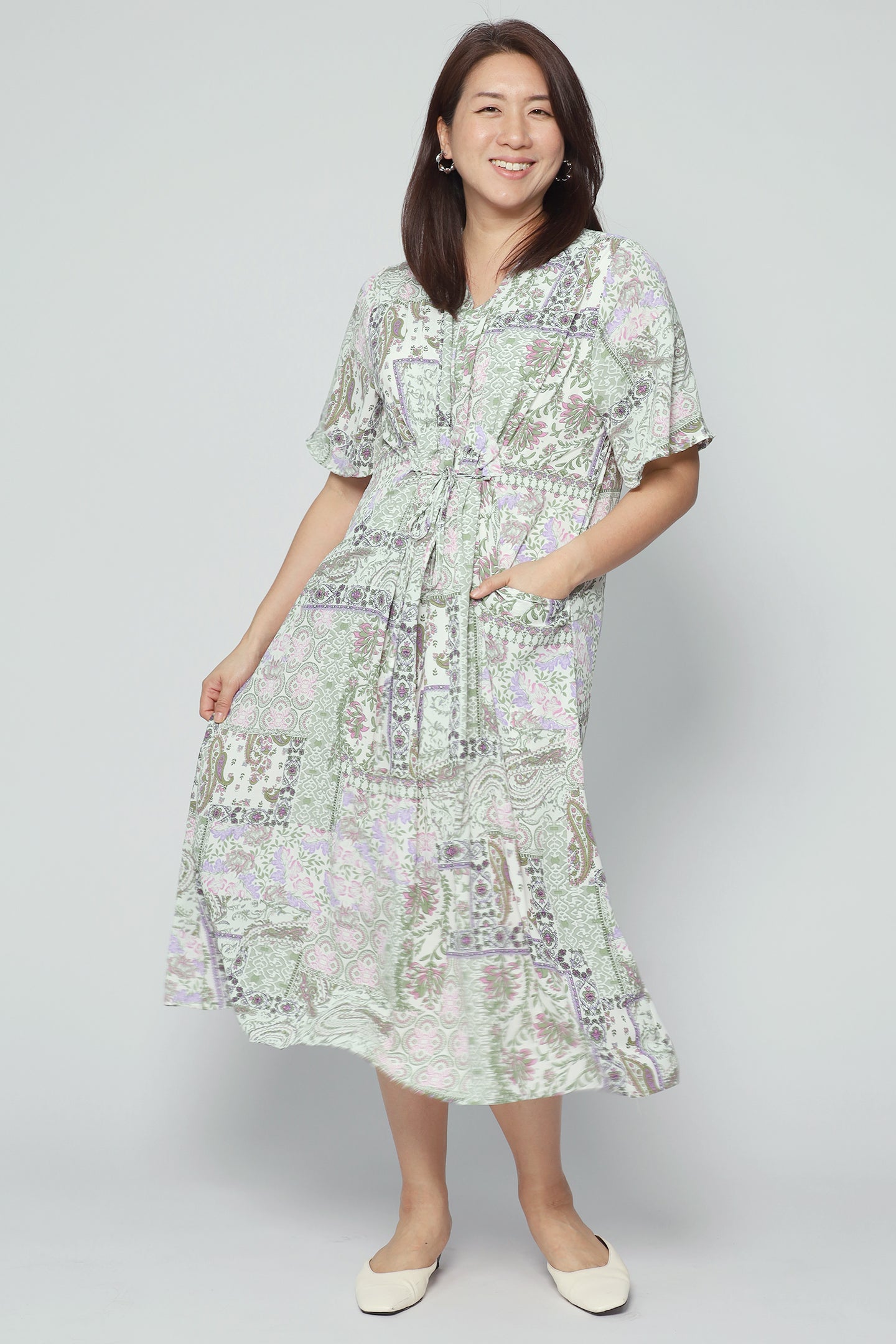 Denise Dress in Paisley