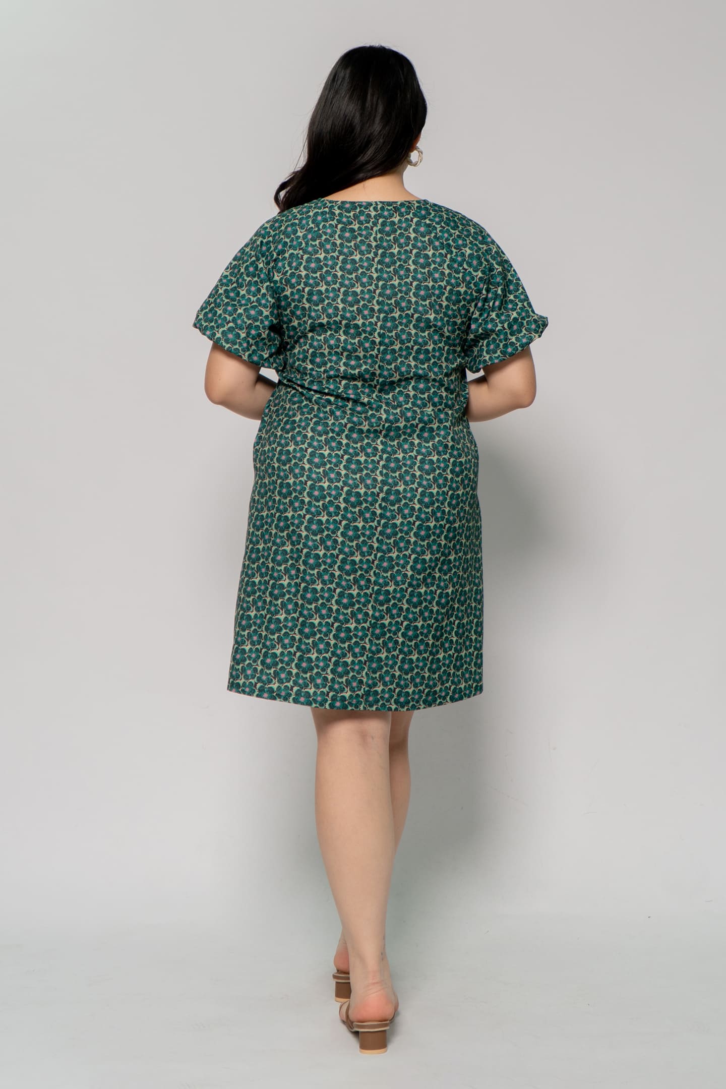 Haru Dress in Green Meadow