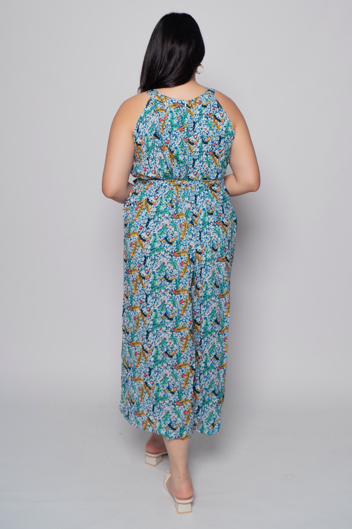 Mona Jumpsuit in Blue Delight