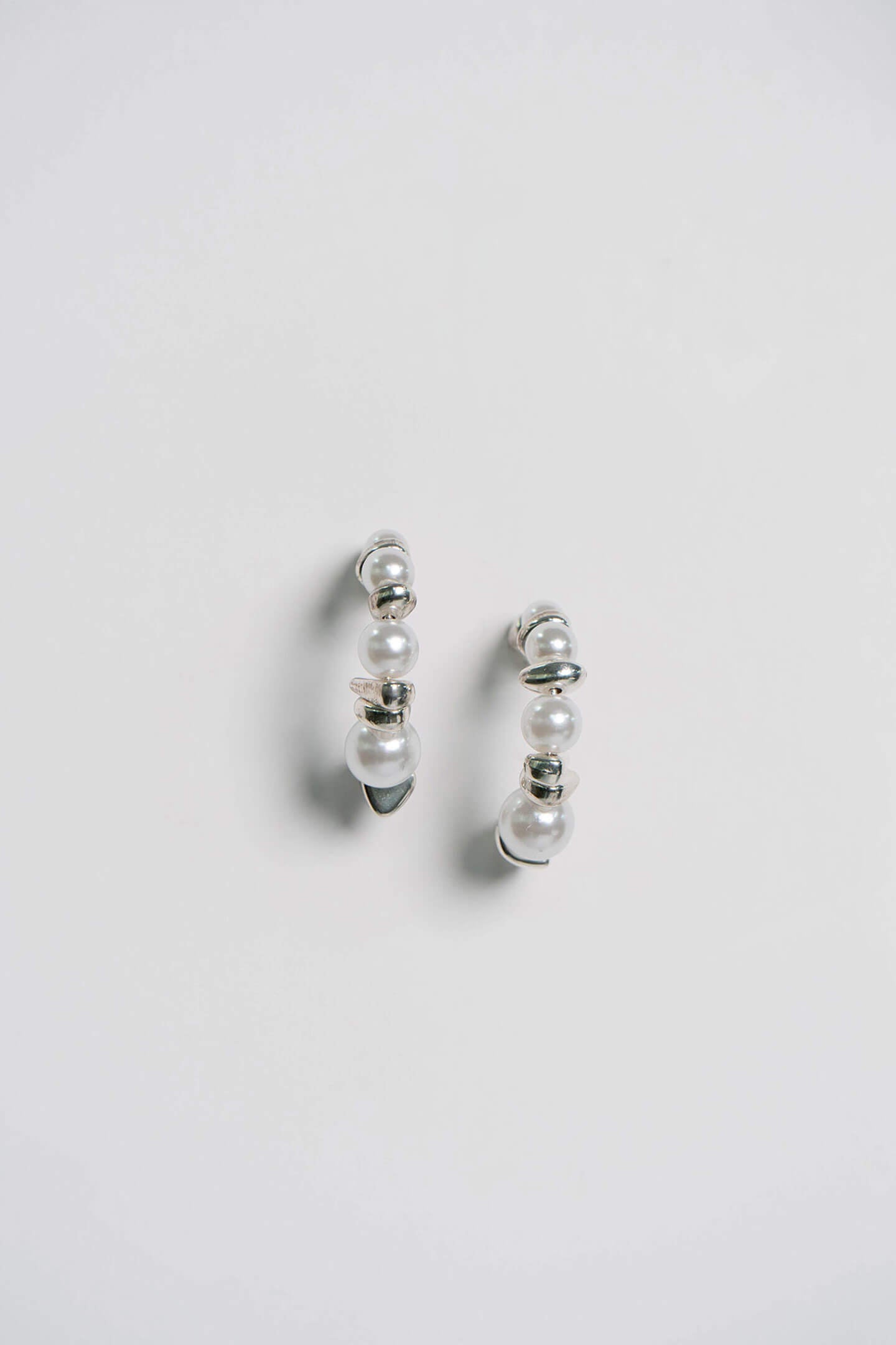 Pearl Loop Earrings