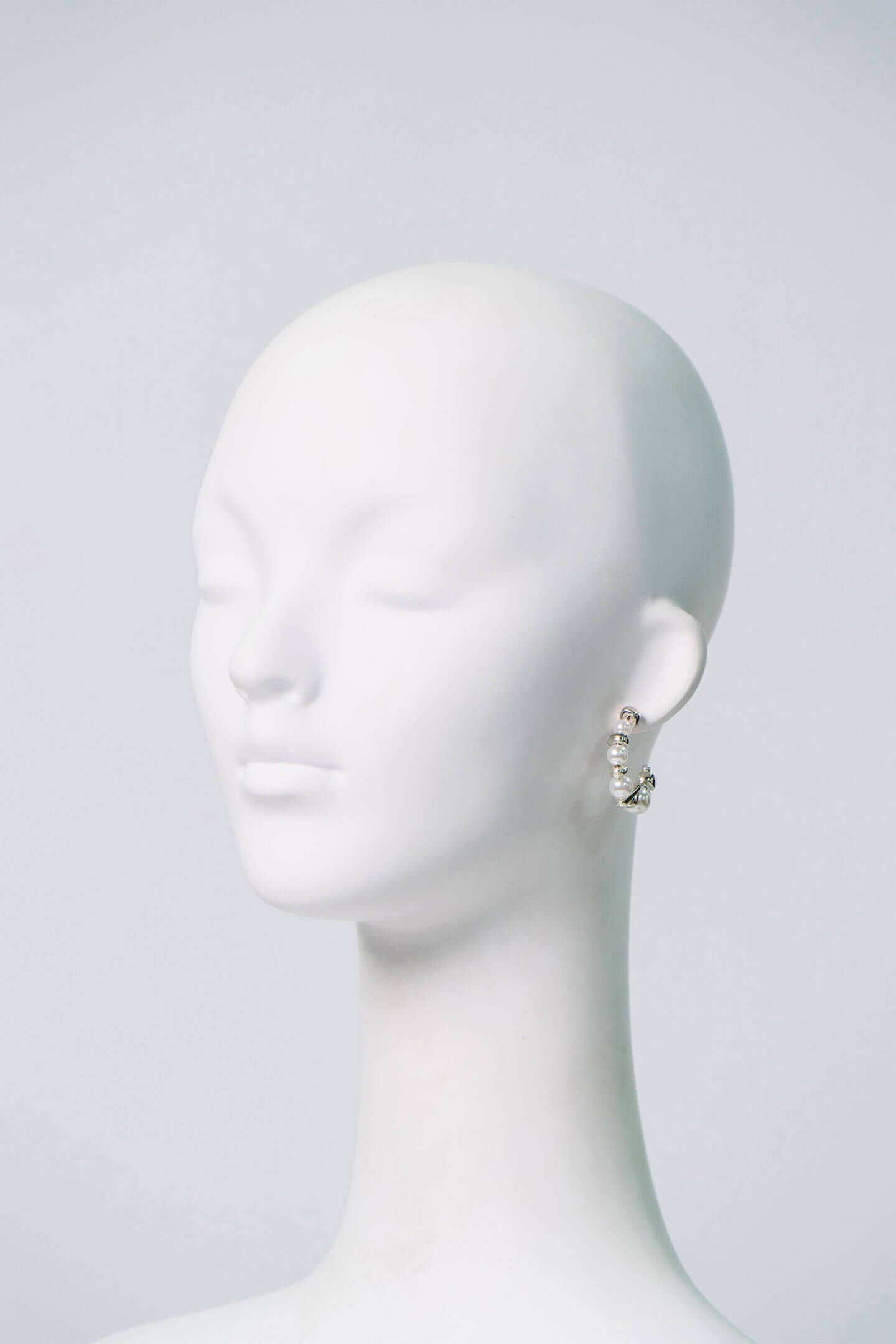 Pearl Loop Earrings