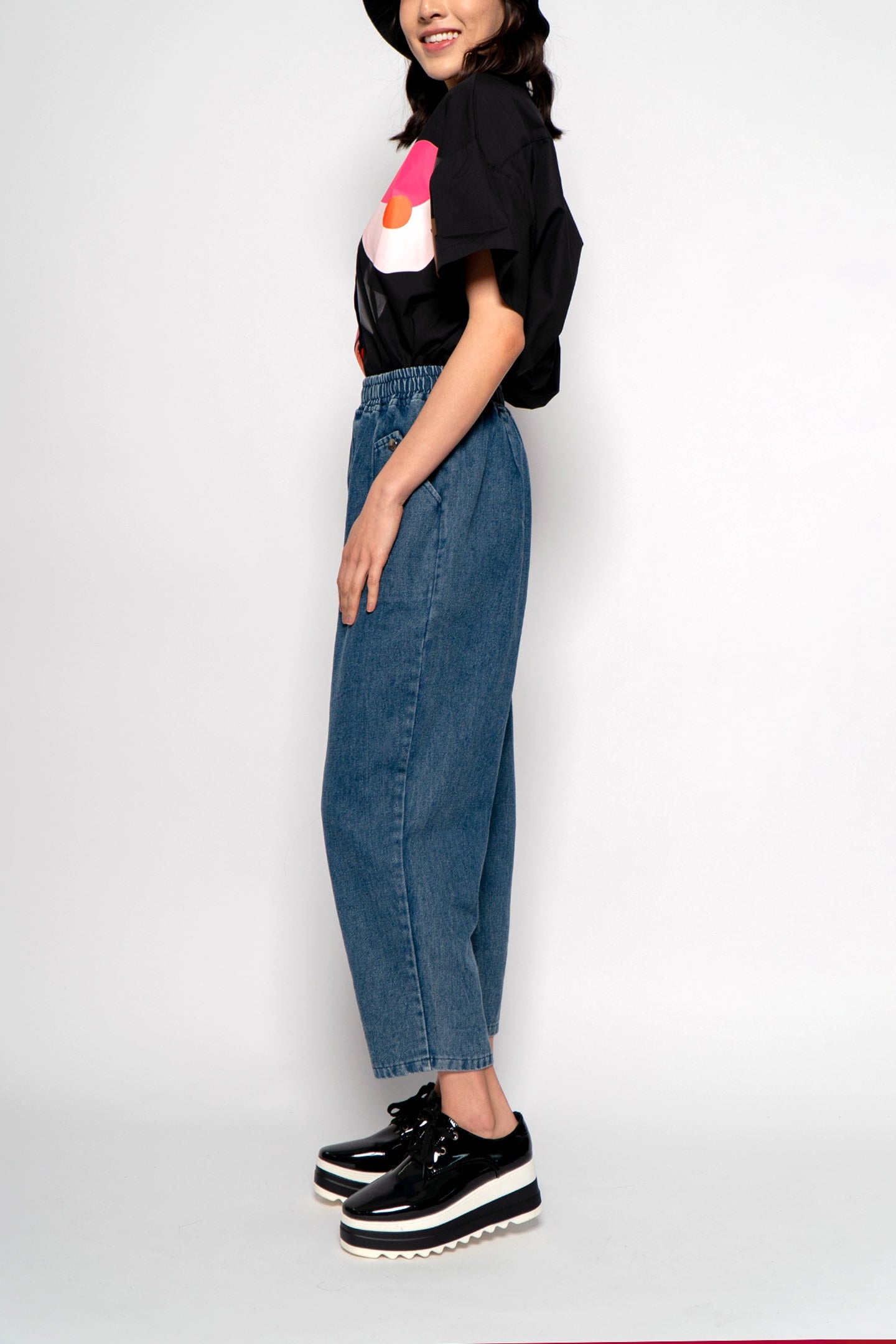 Kay Kay Pants in Dark Denim