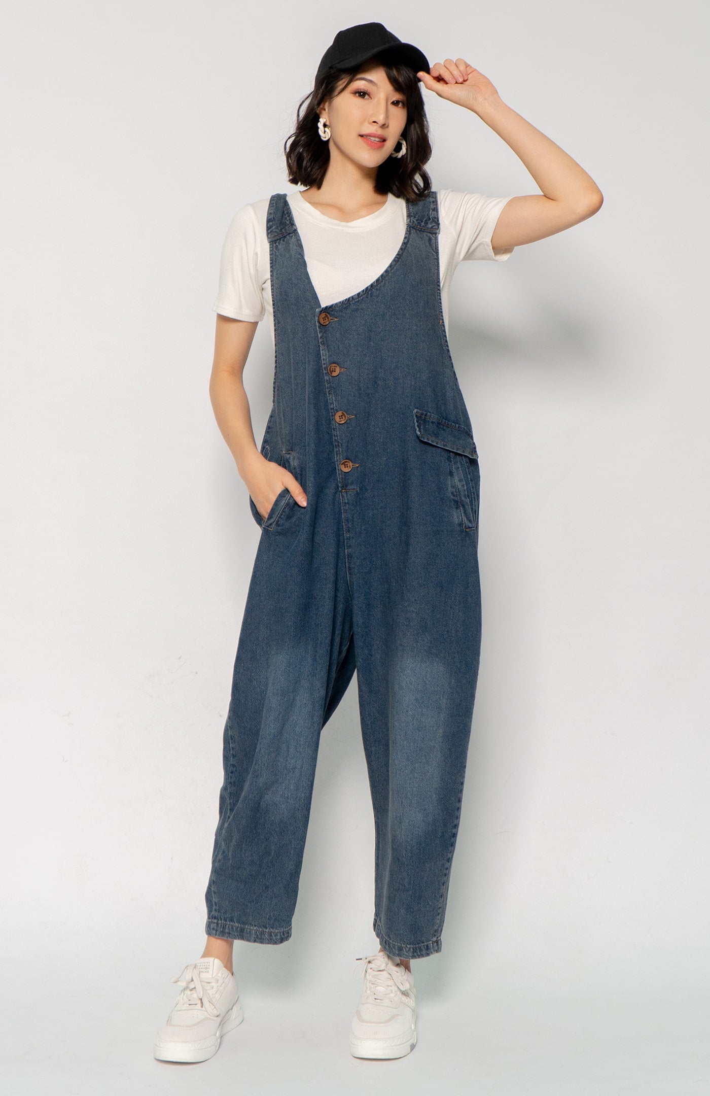 Cao Jumpsuit in Denim