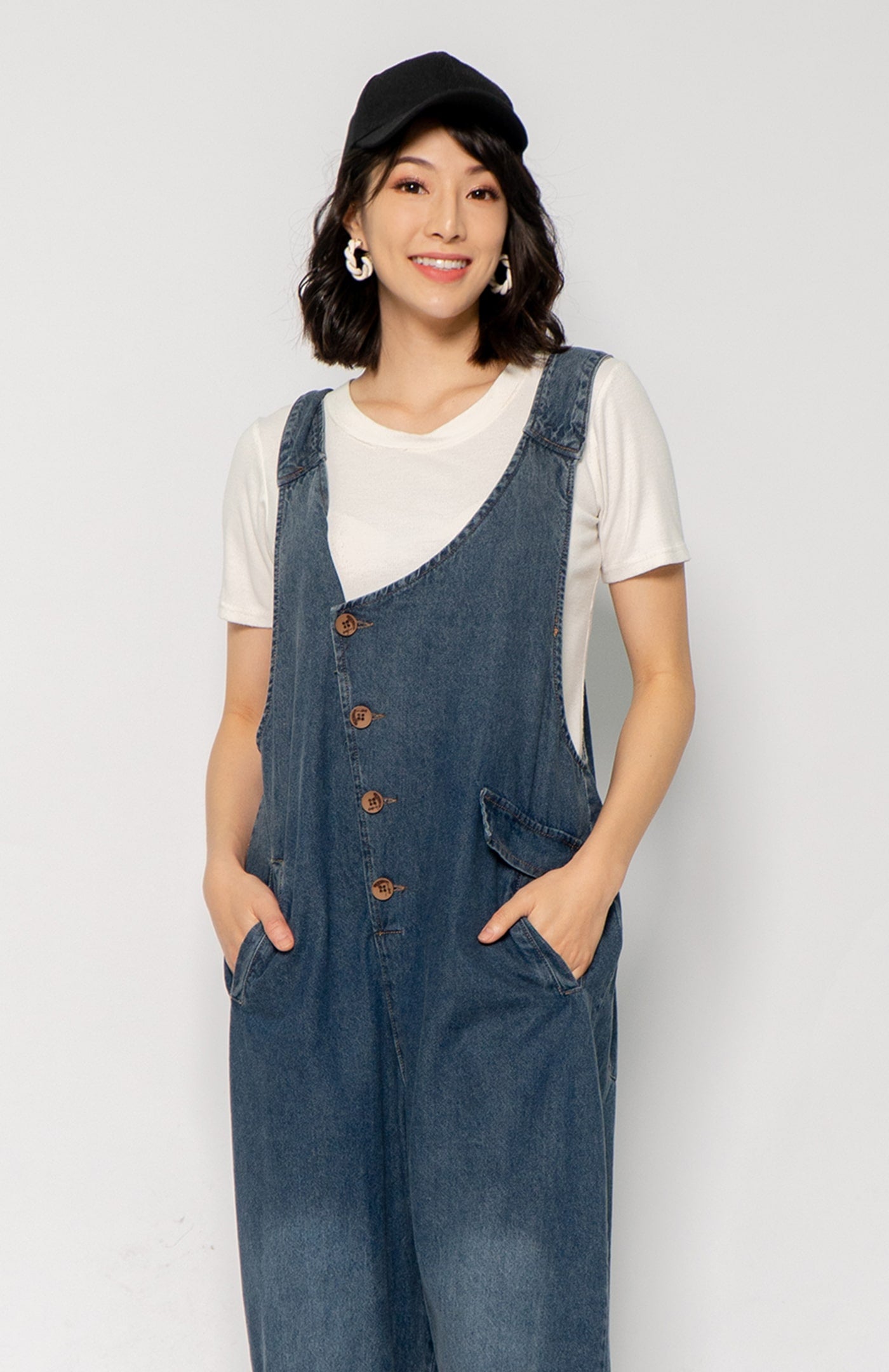 Cao Jumpsuit in Denim