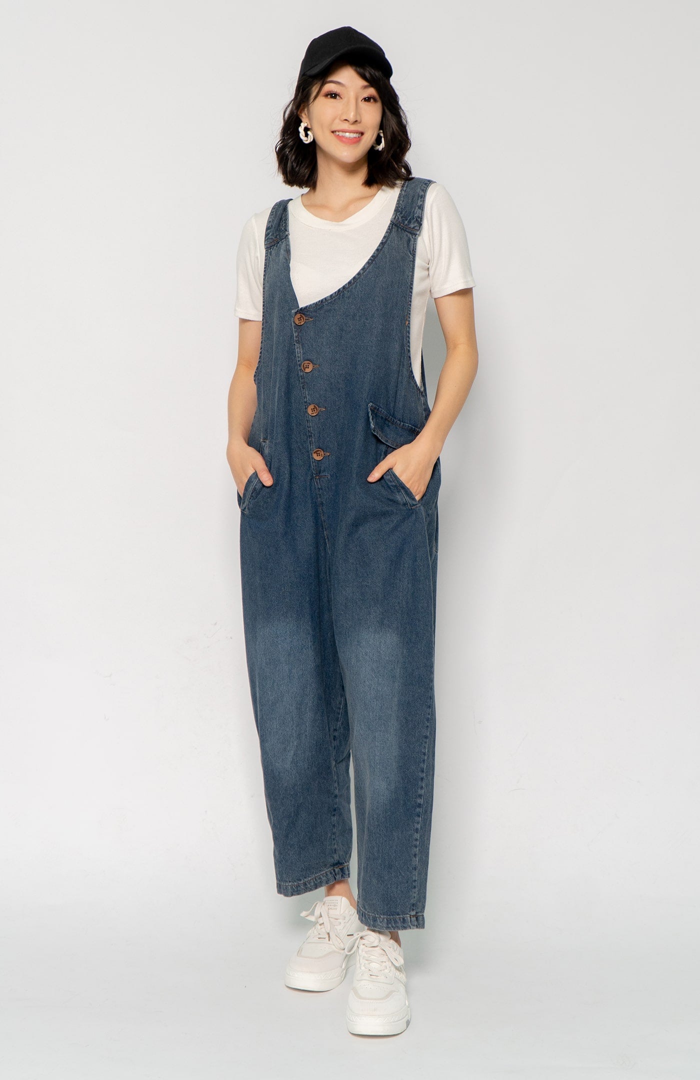 Cao Jumpsuit in Denim