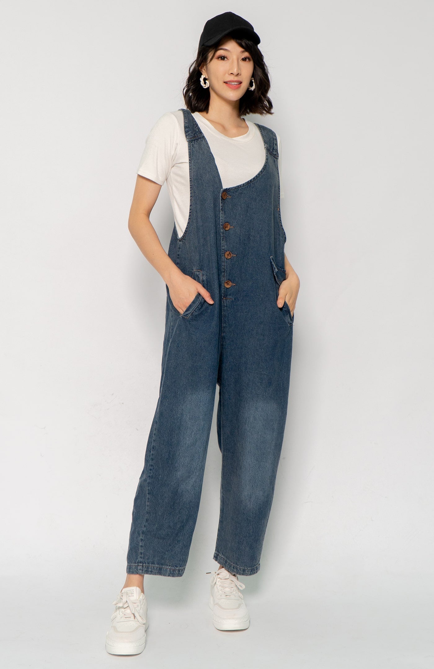 Cao Jumpsuit in Denim