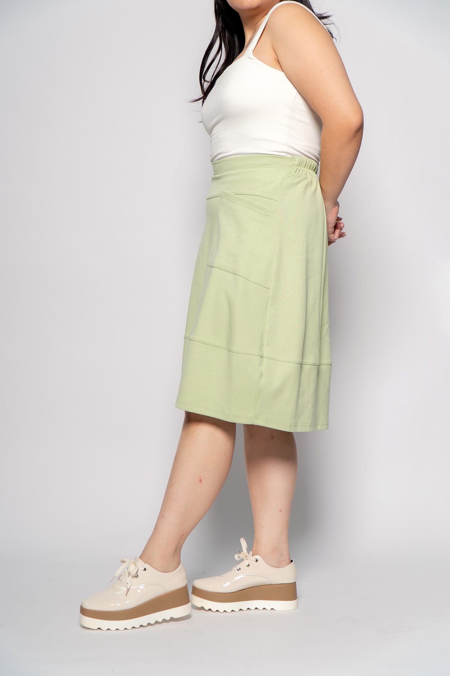 Ebenezer Skirt in Mint Green