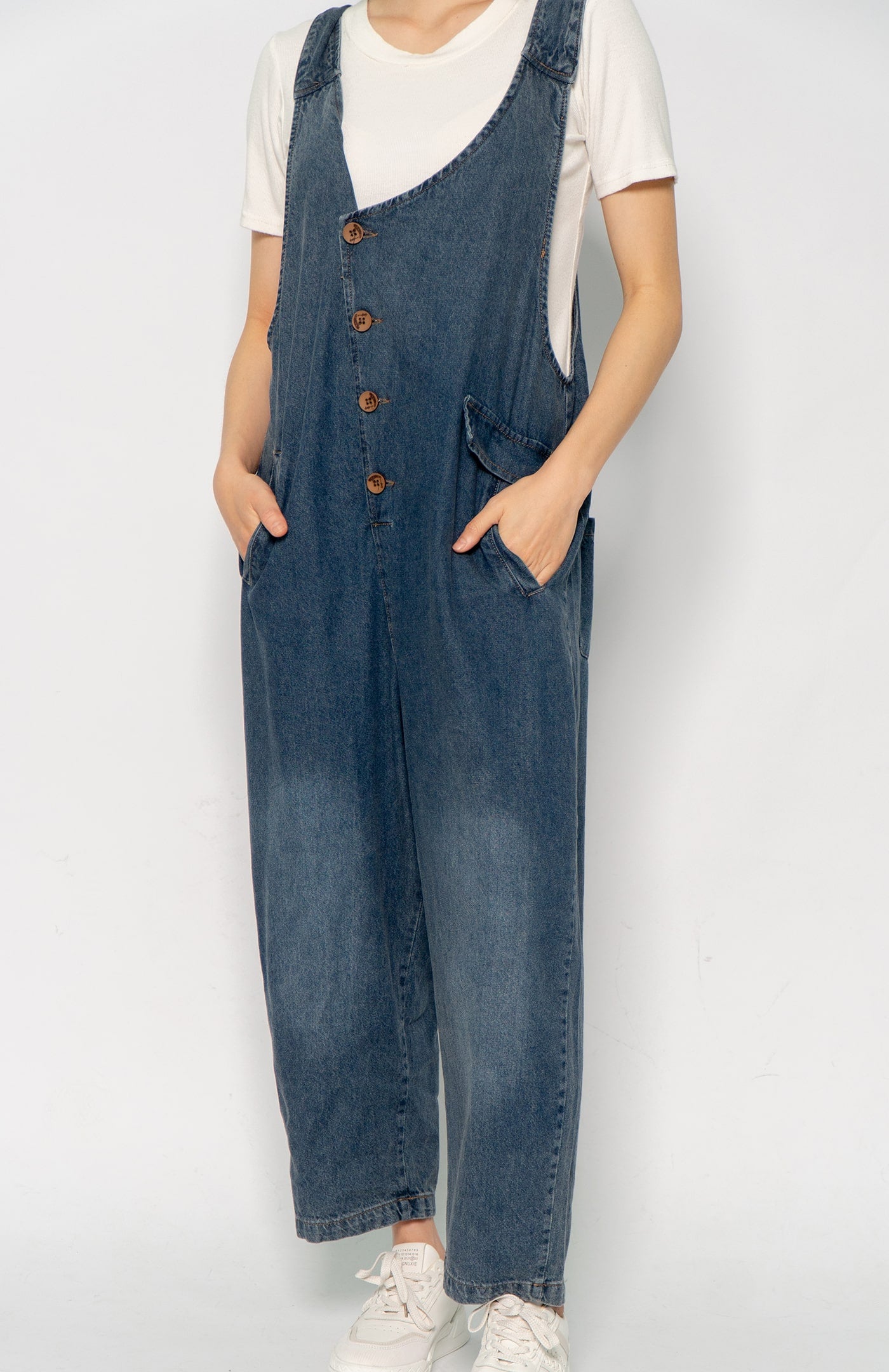 Cao Jumpsuit in Denim