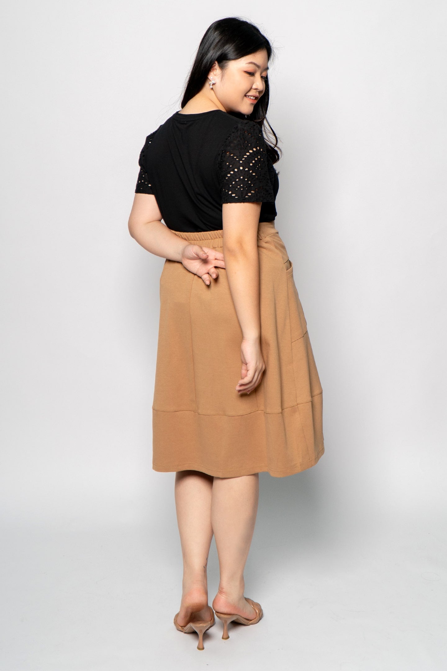 Ebenezer Skirt in Khaki