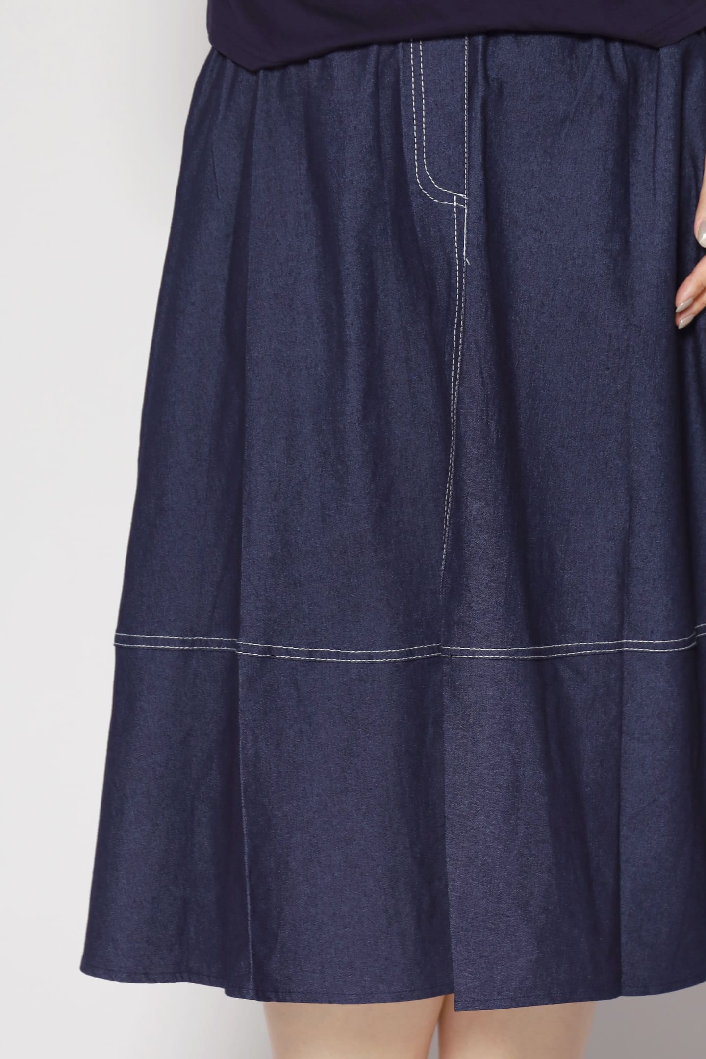 Backorders Darlene Dress in Denim
