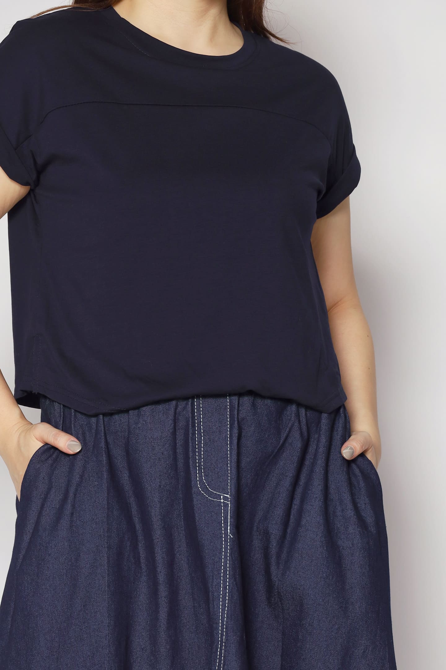 Backorders Darlene Dress in Denim