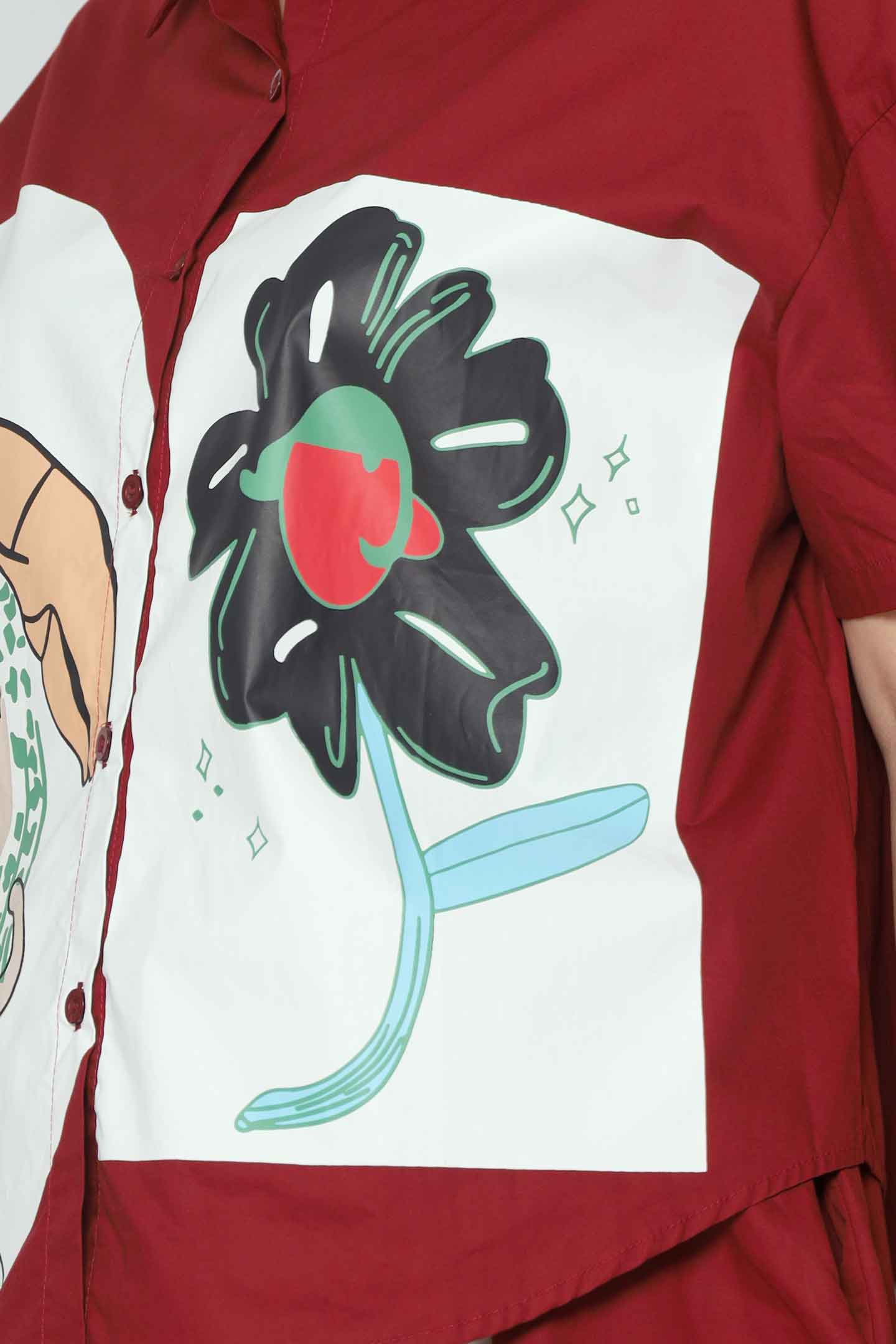 Dolly Flower Printed Top