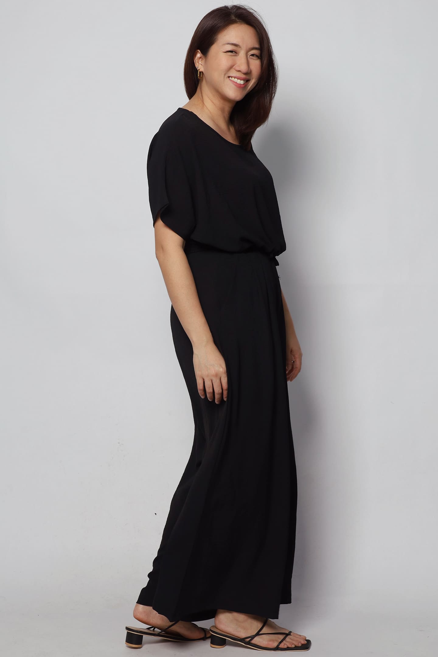 Doona 2 in 1 Top and Pants Set in Black