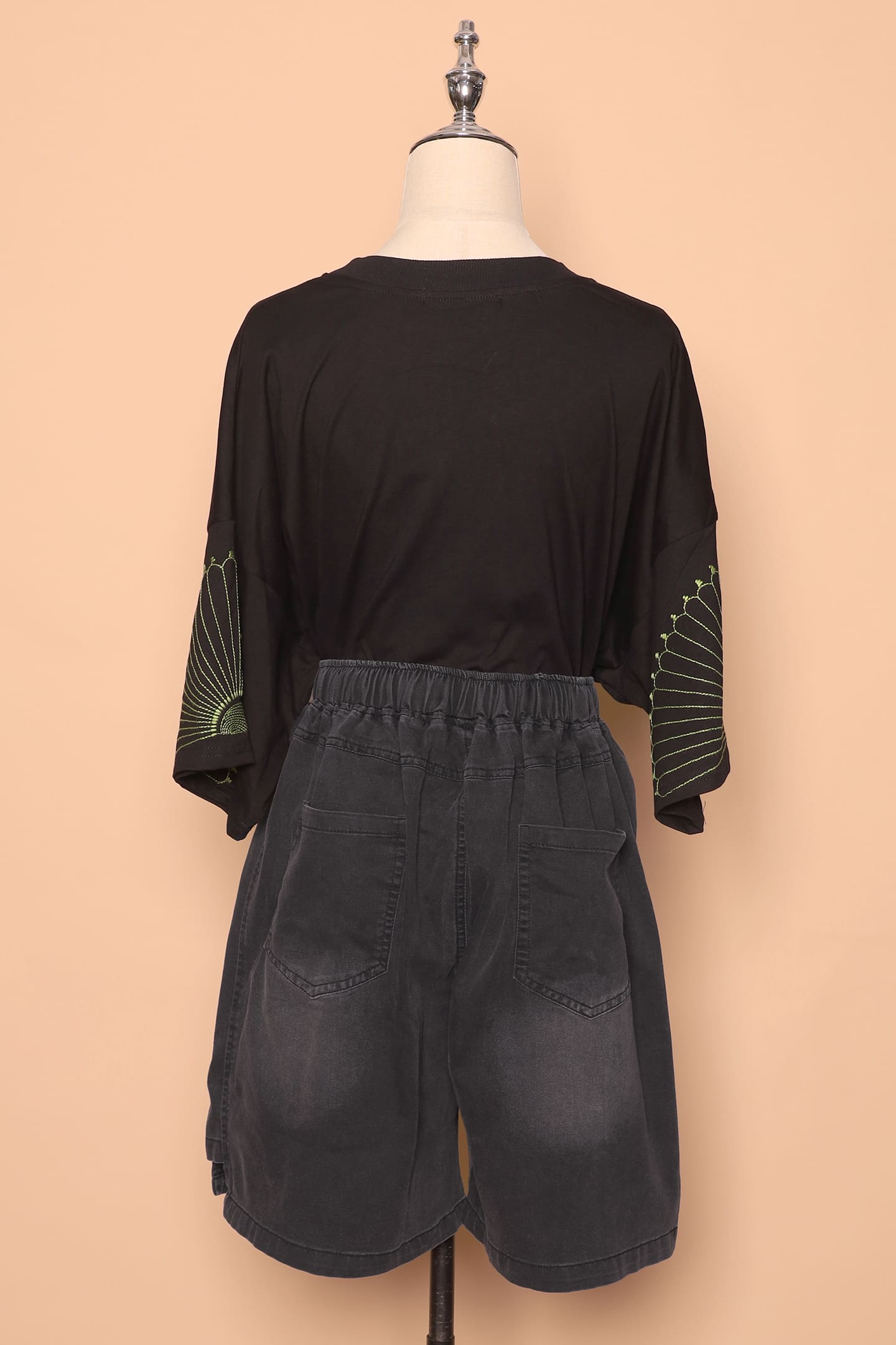 PO - Dottie Shorts in Black Denim