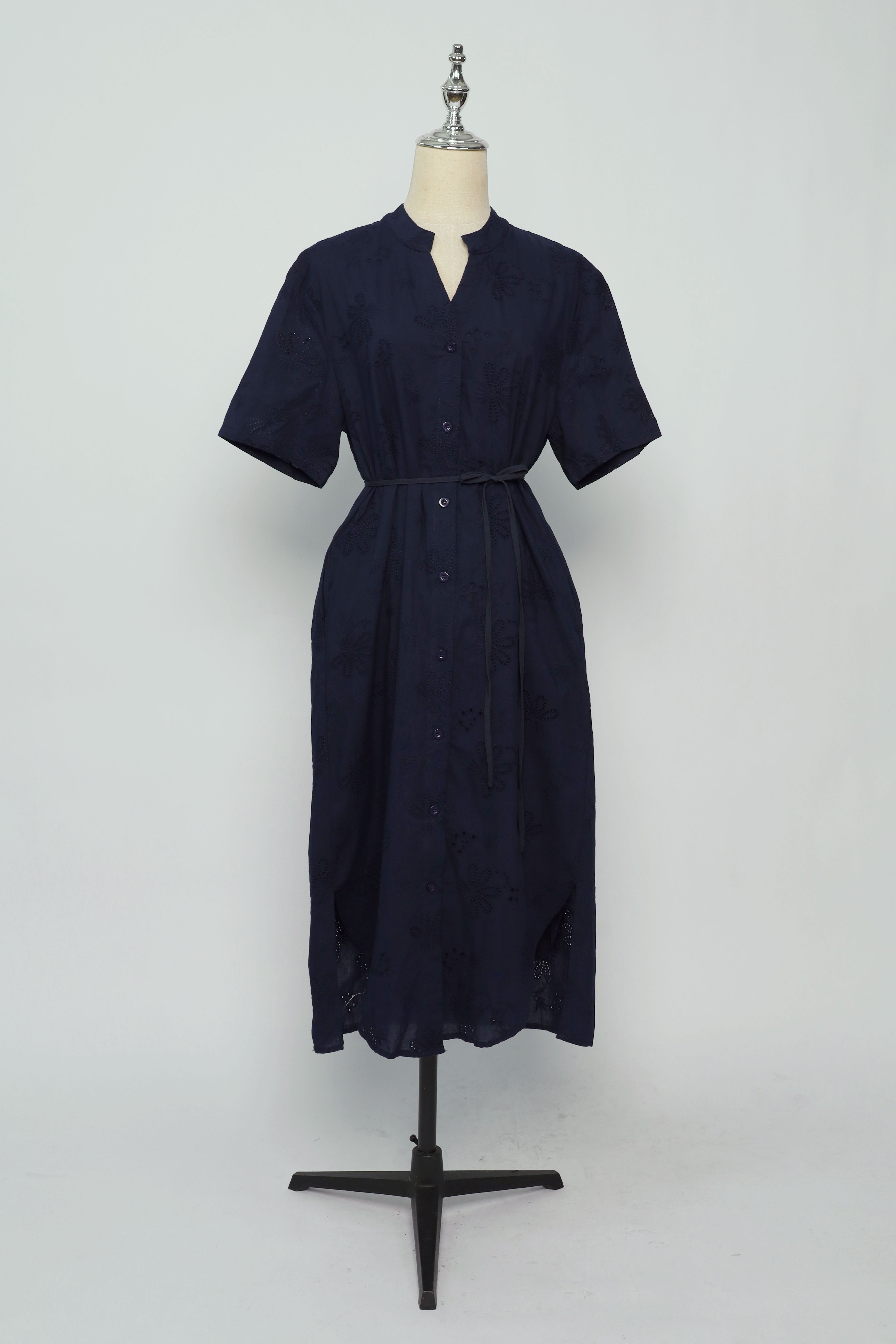 PO - Eline Dress in Blue Eyelet Dream