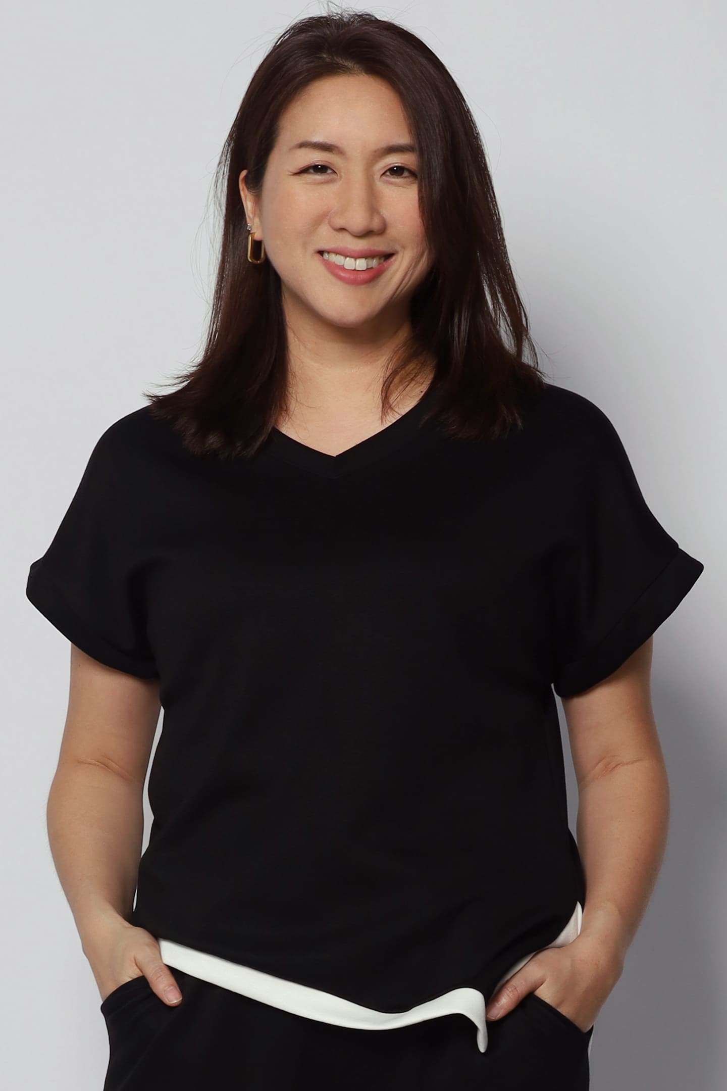 Elite 2 in 1 Top and Pants Set in Black