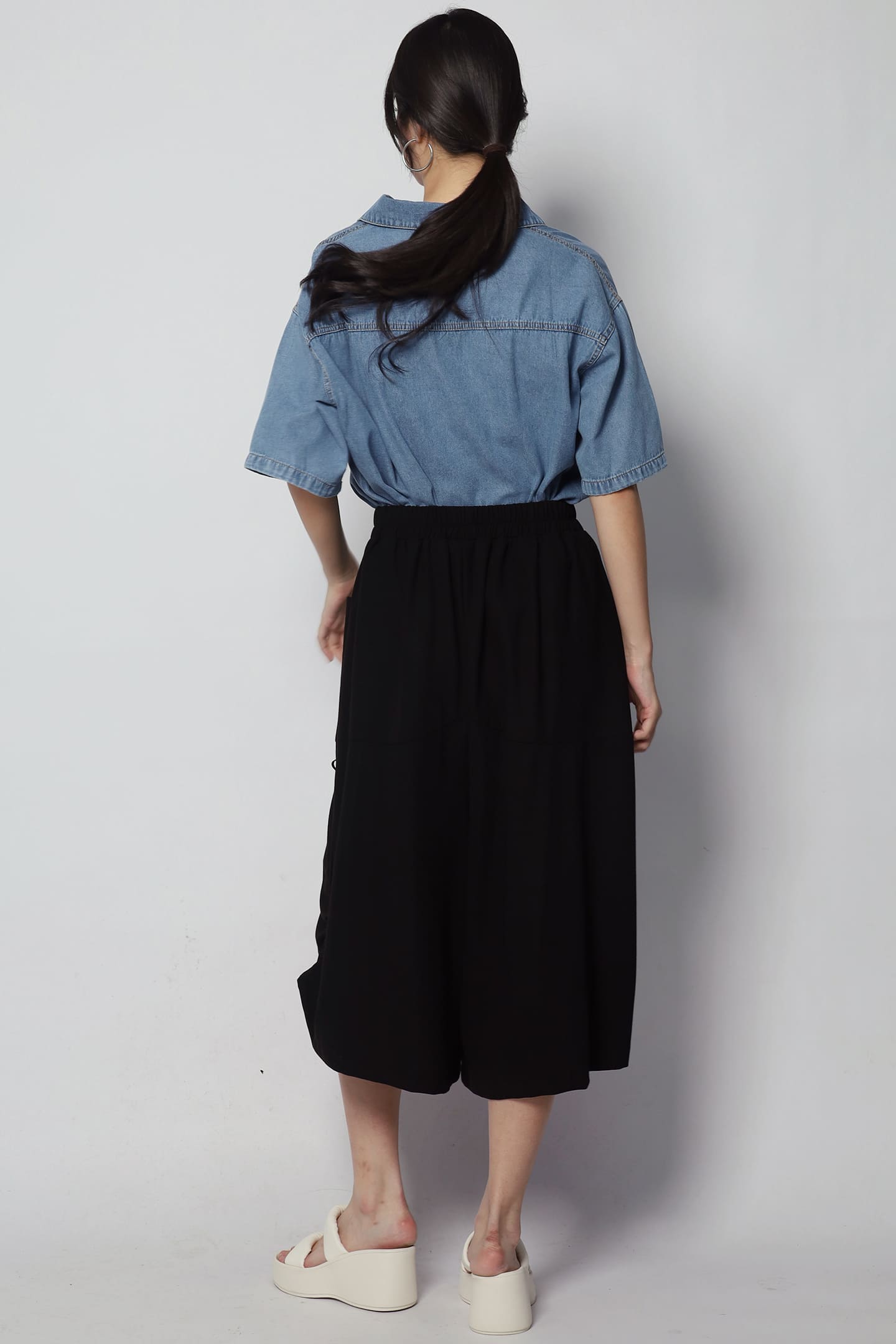 Ethan Culottes in Black