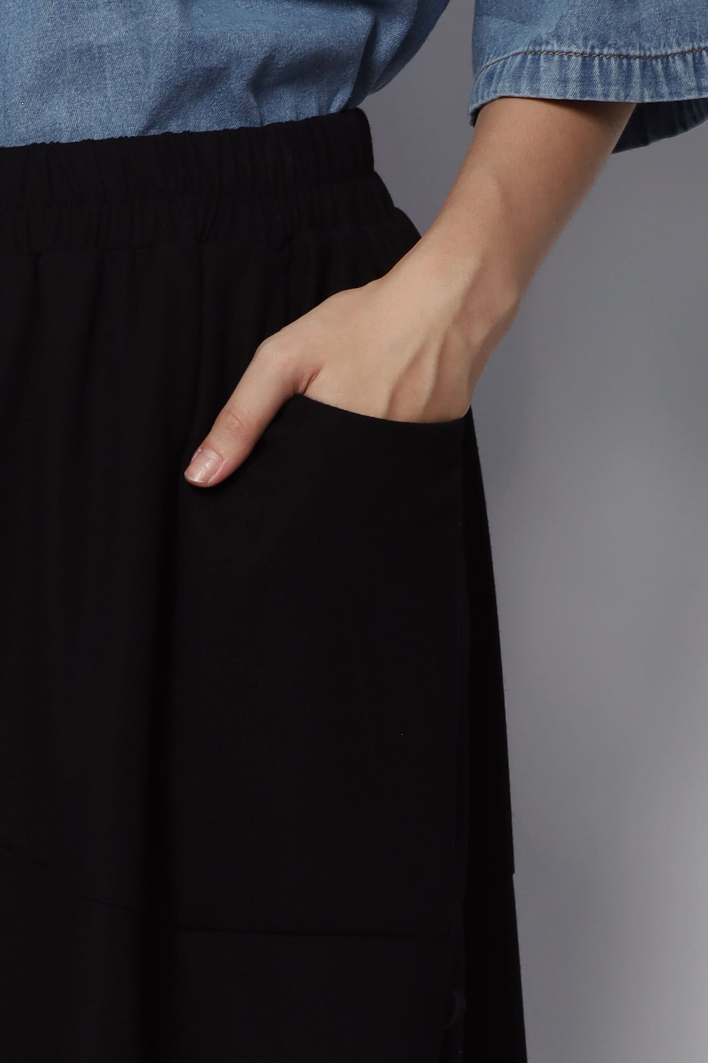 Ethan Culottes in Black