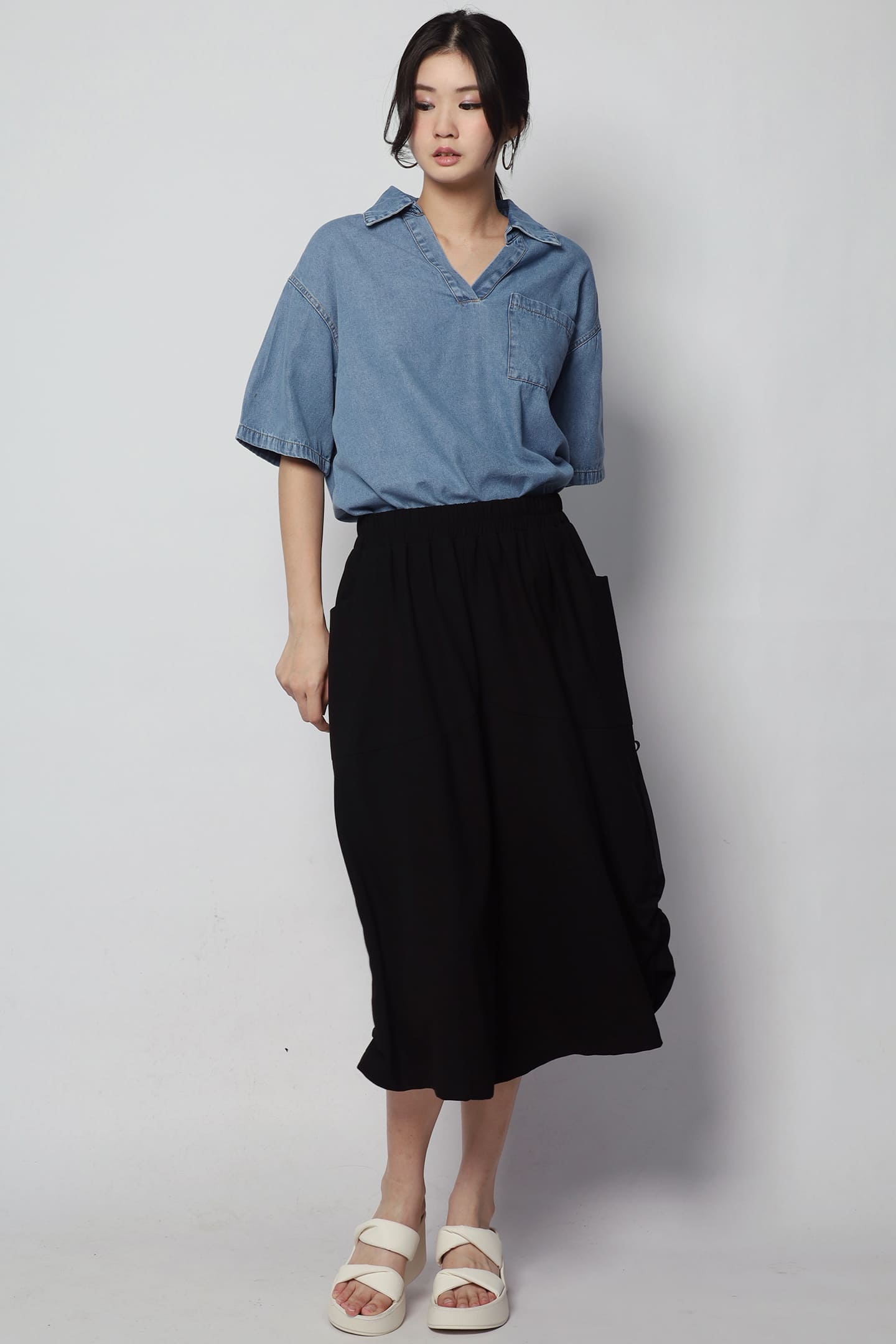 Ethan Culottes in Black