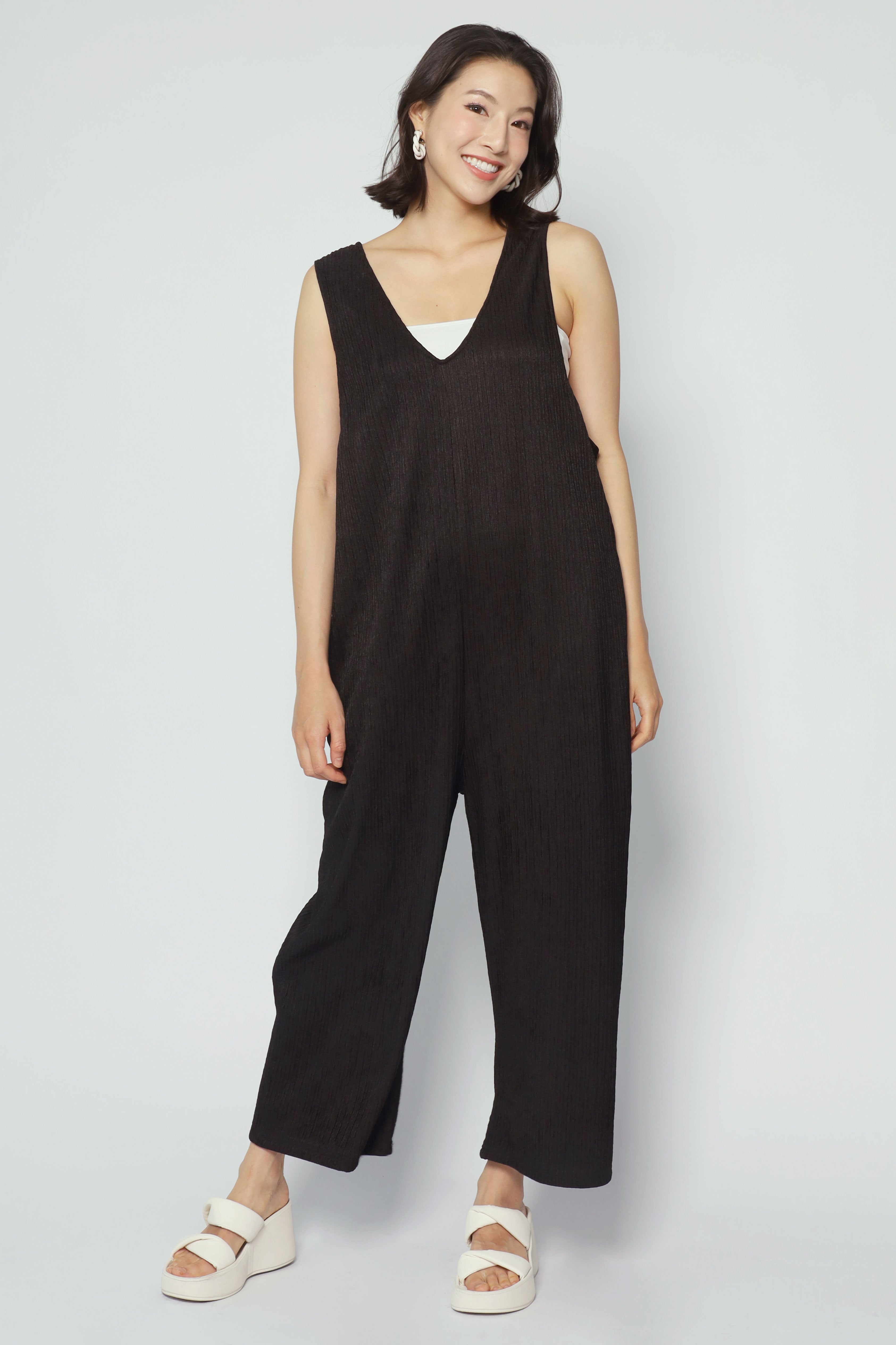 Fable Jumpsuit in Black
