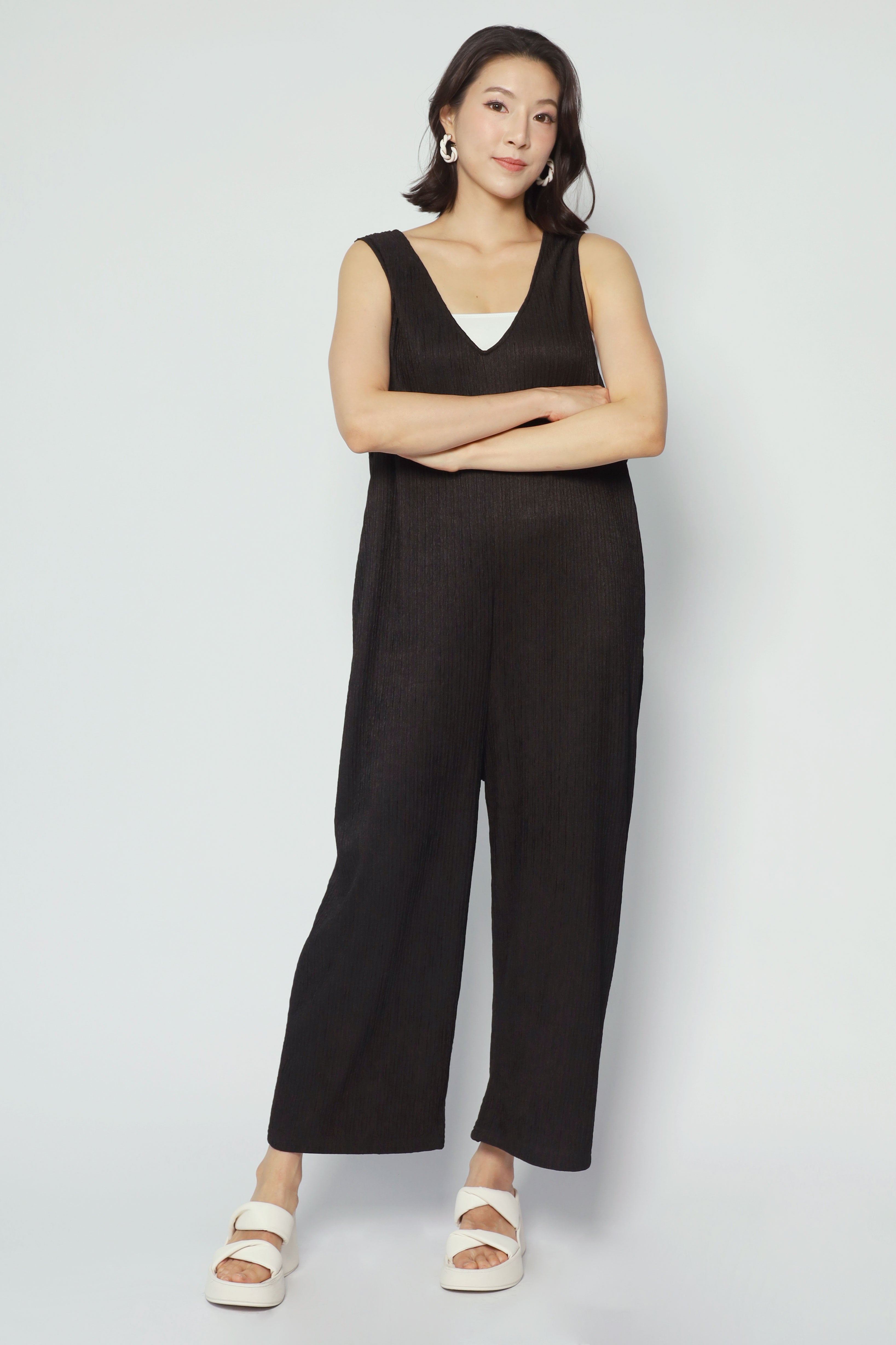 Fable Jumpsuit in Black