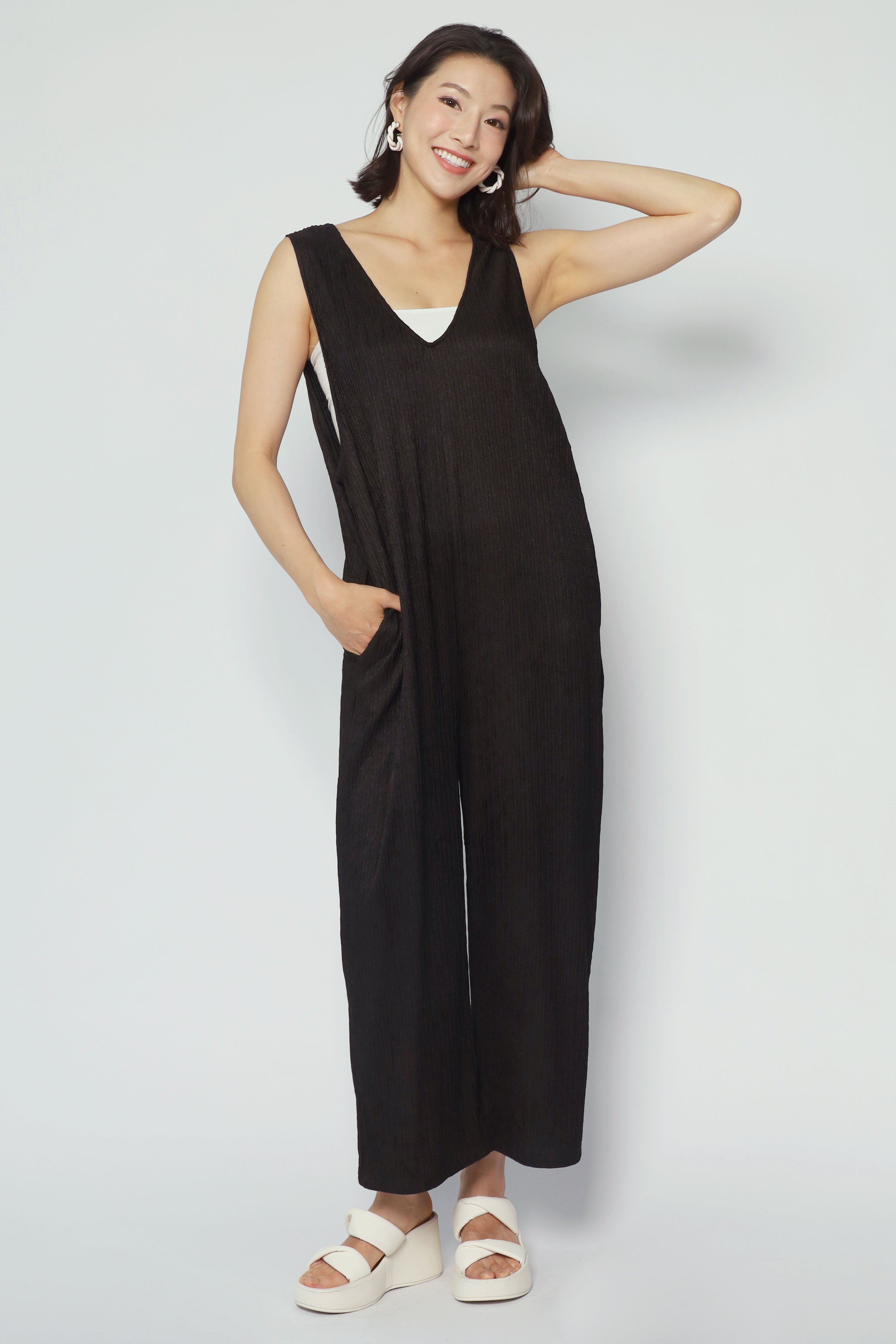 Fable Jumpsuit in Black
