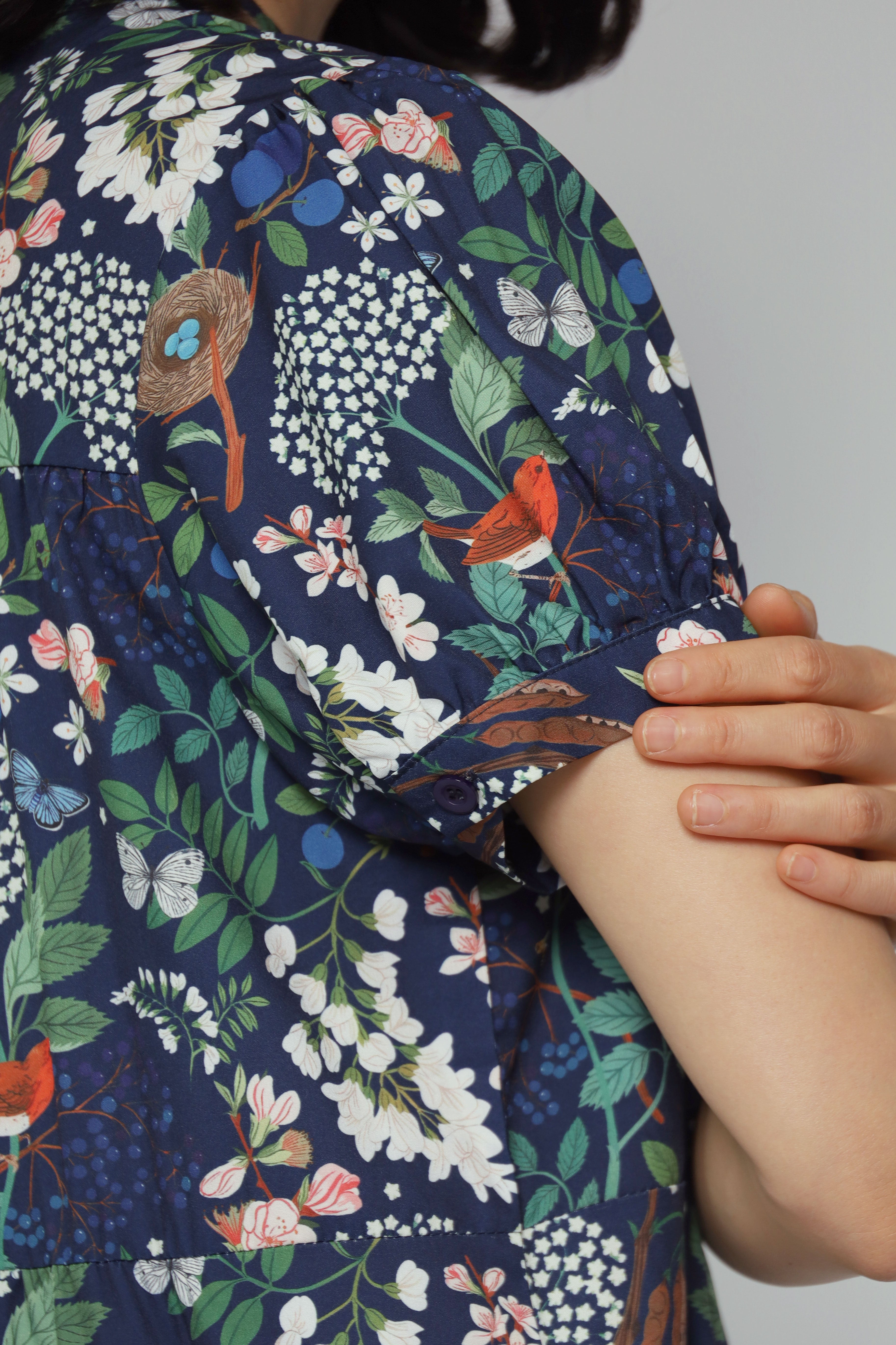 Fifi Dress in Feather Bloom