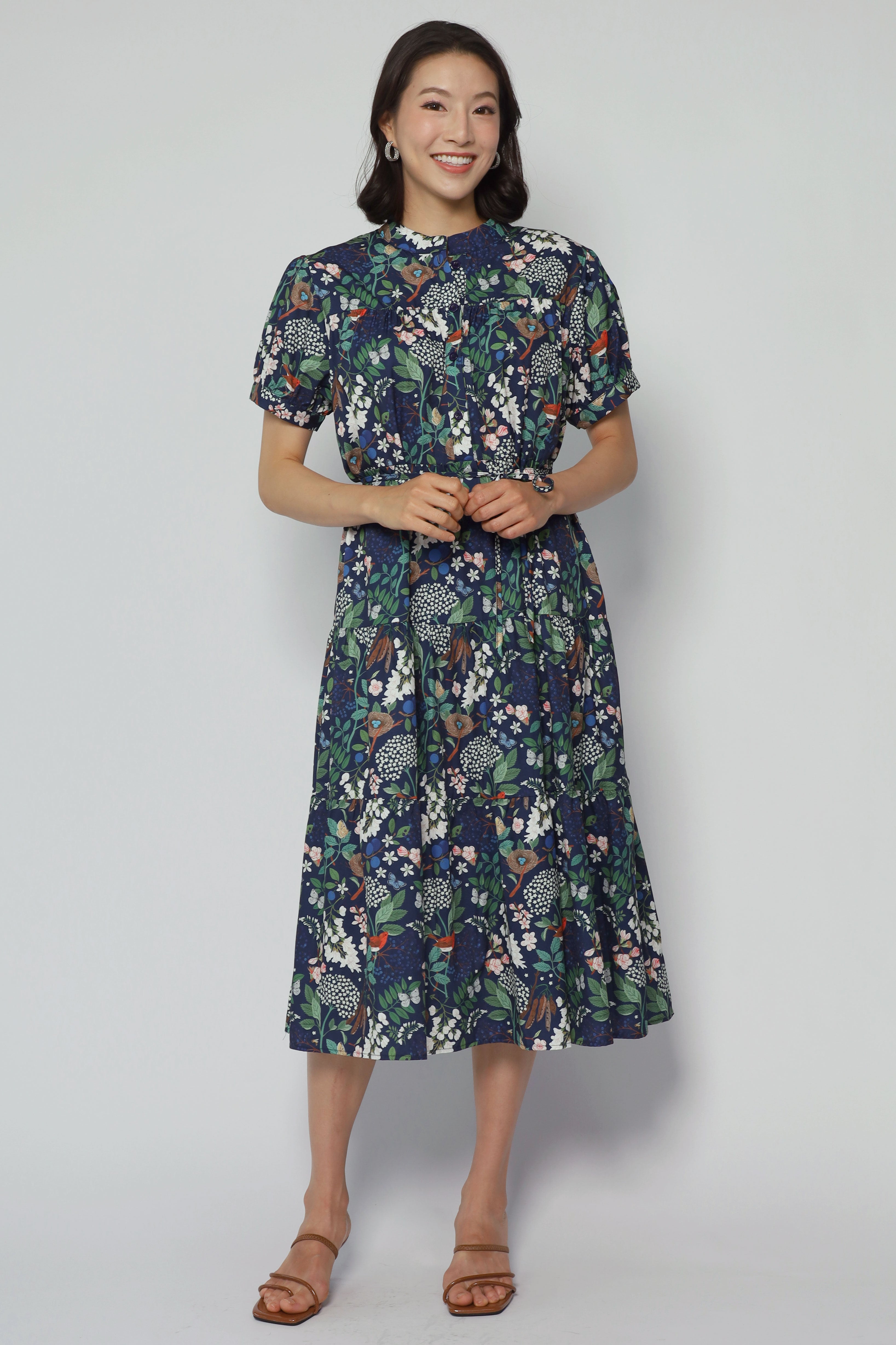 Fifi Dress in Feather Bloom