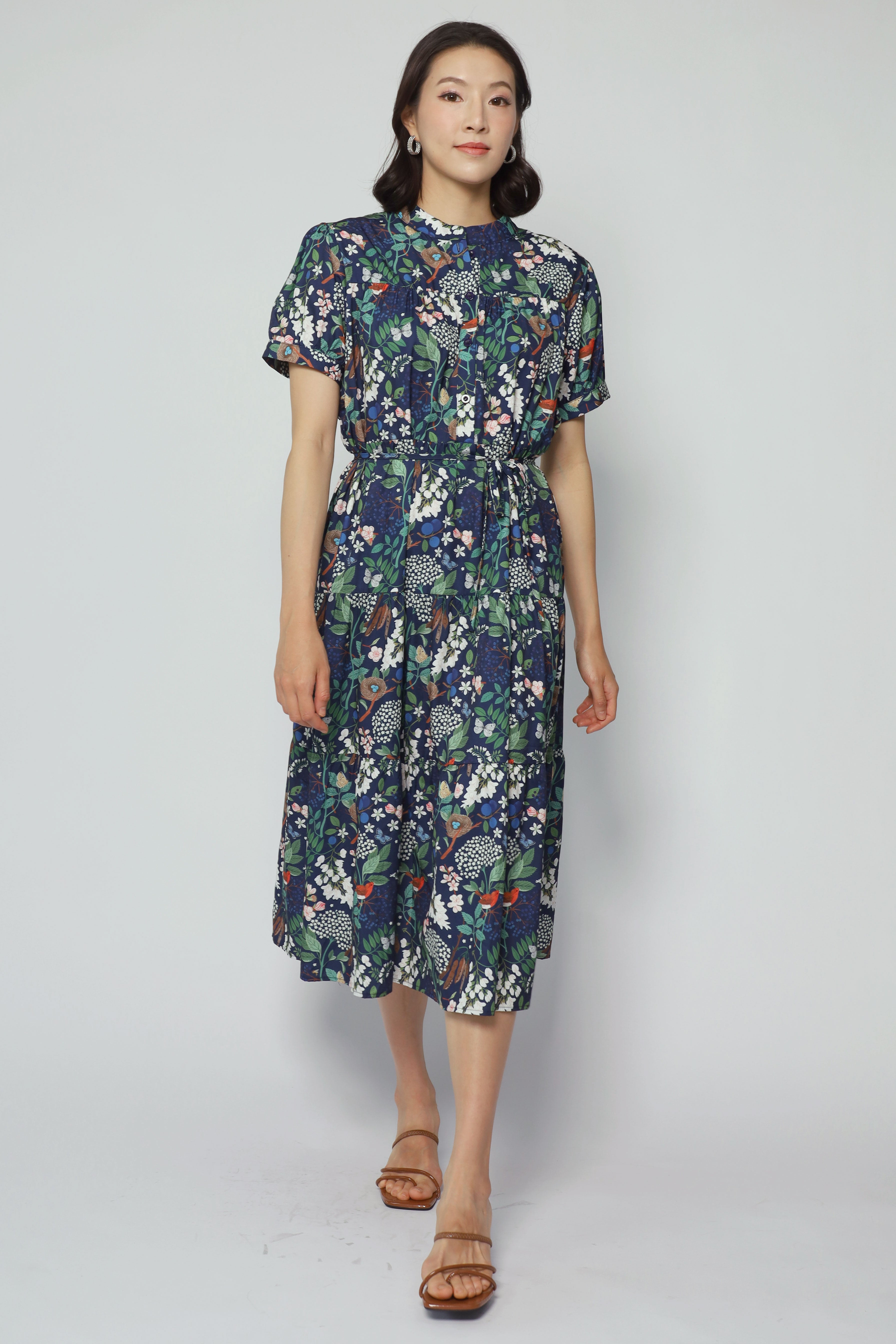 Fifi Dress in Feather Bloom