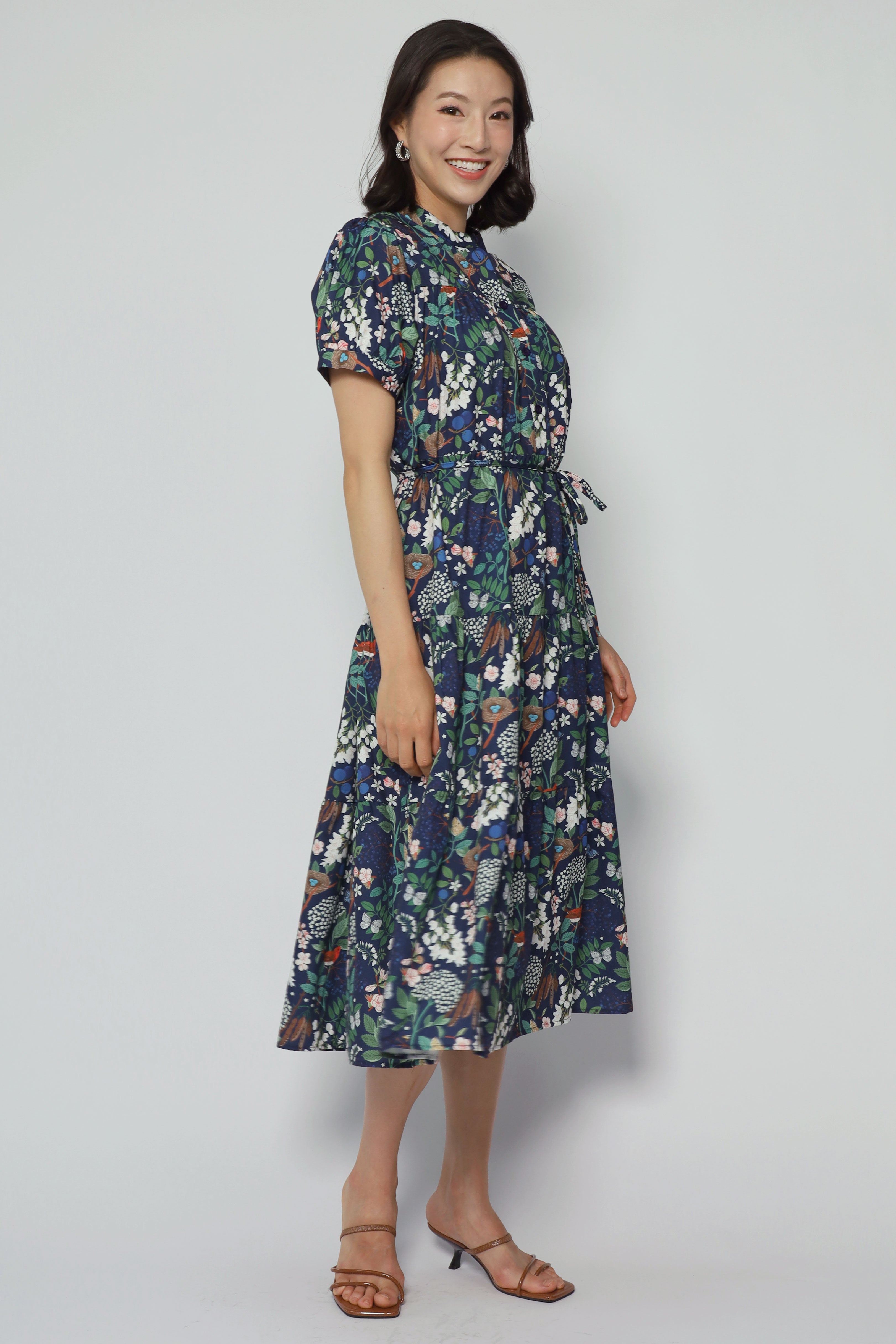 Fifi Dress in Feather Bloom