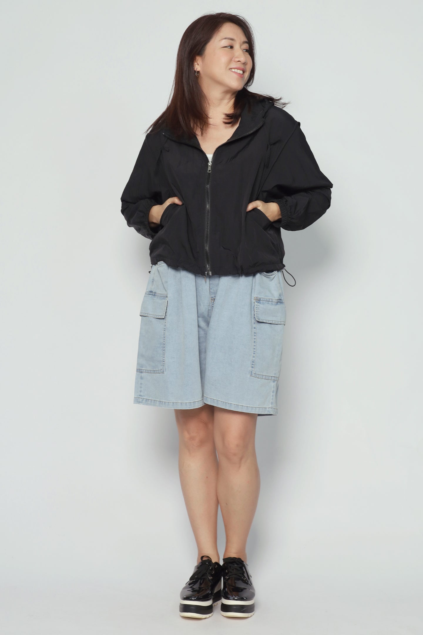 Flora Jacket in Black