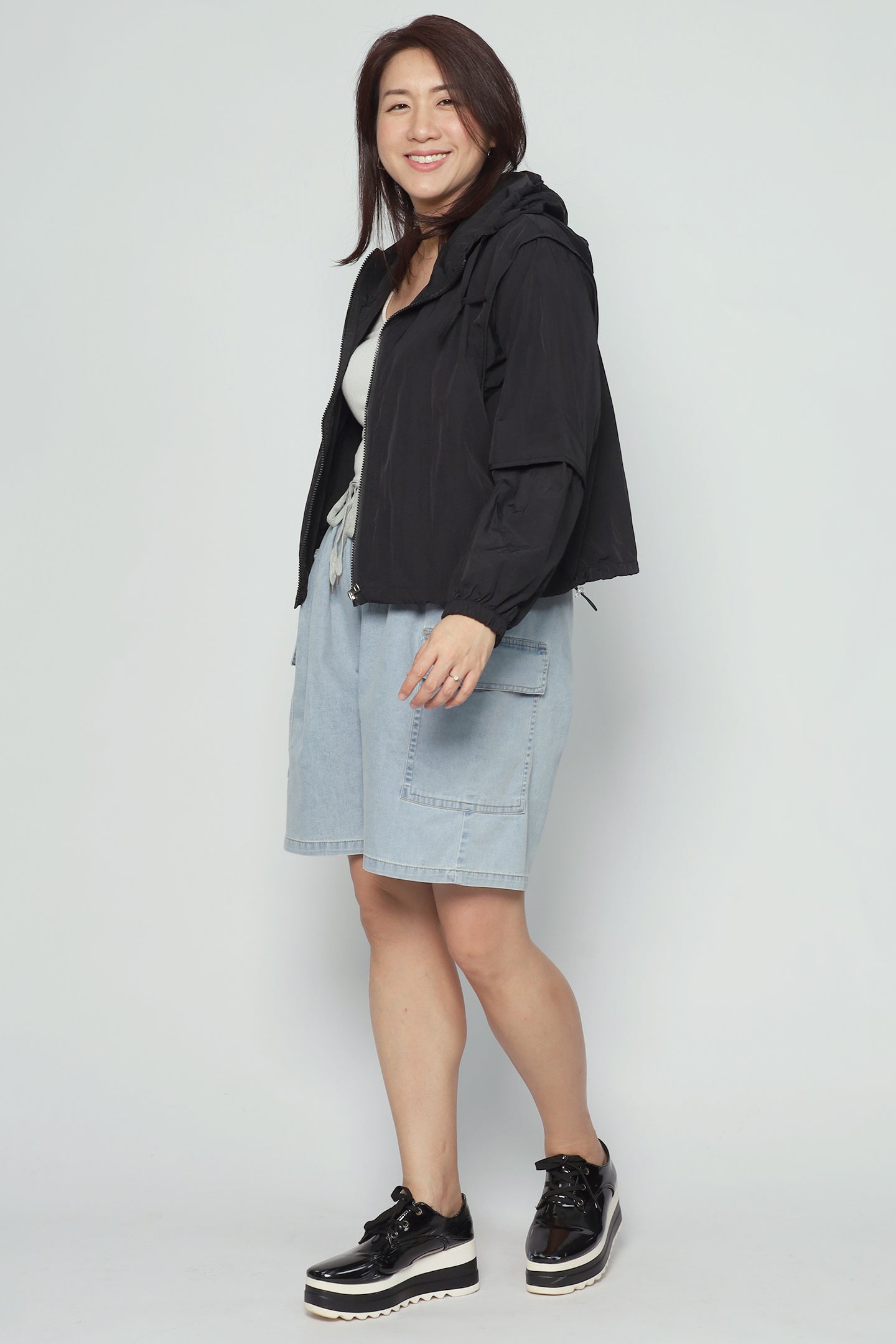 Flora Jacket in Black