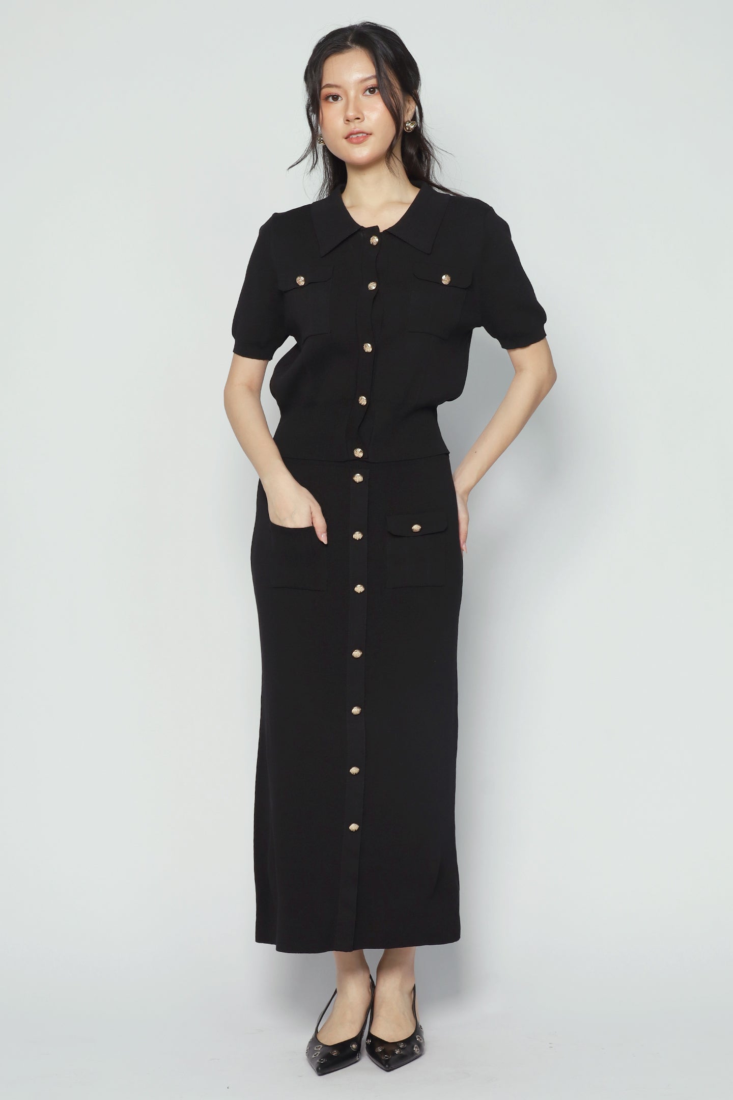 Florence 2 in 1 Knit Top and Skirt Set