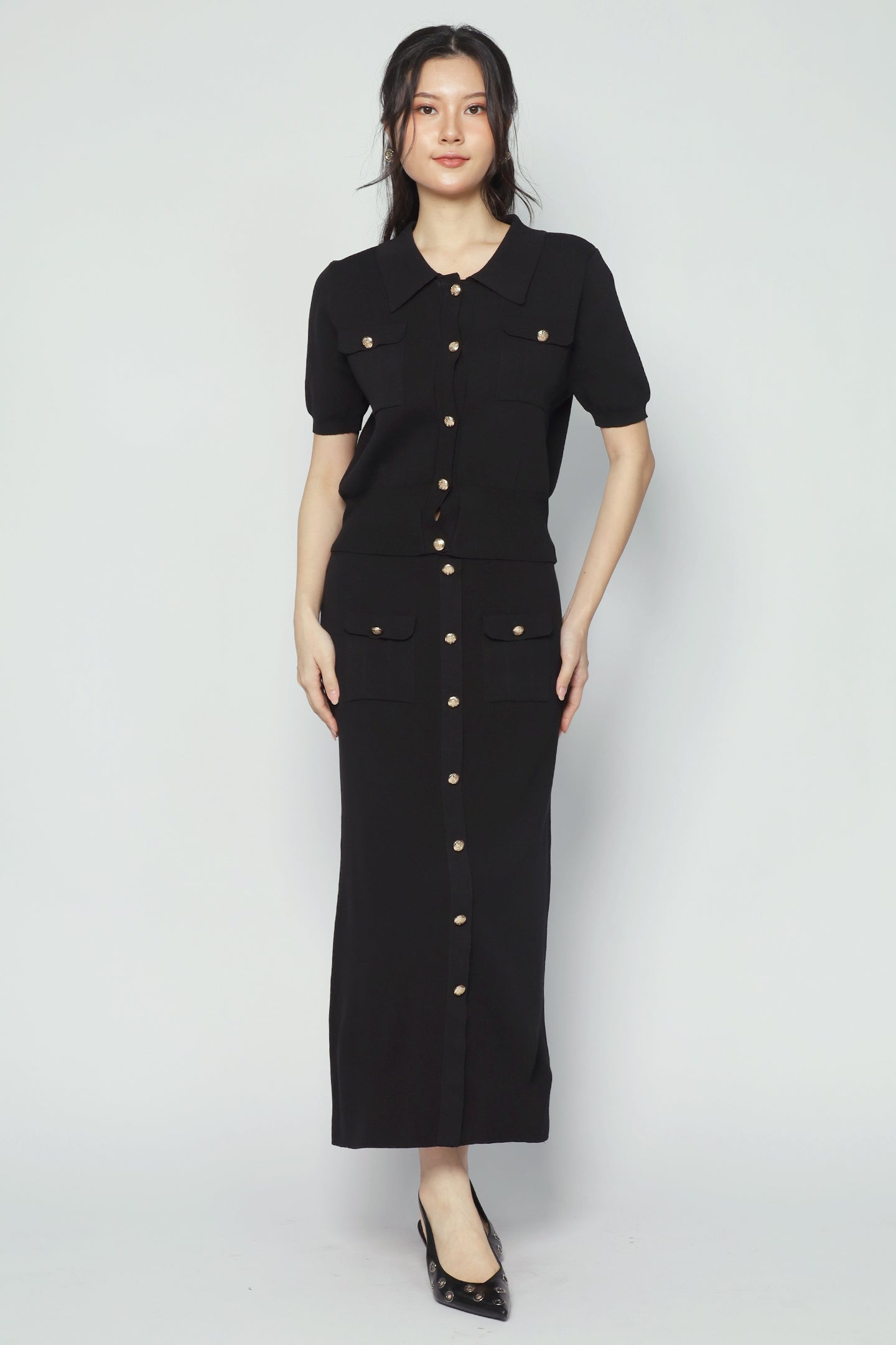 Florence 2 in 1 Knit Top and Skirt Set