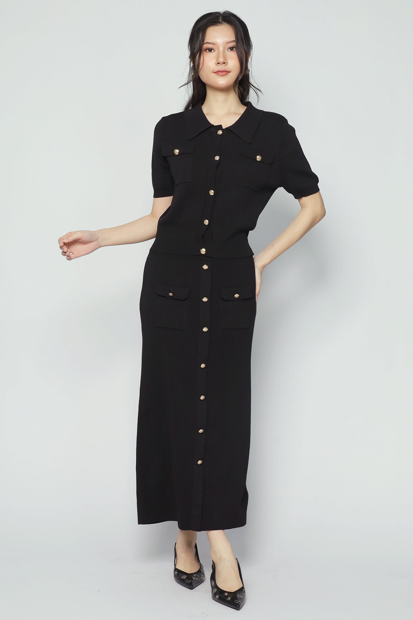 Florence 2 in 1 Knit Top and Skirt Set