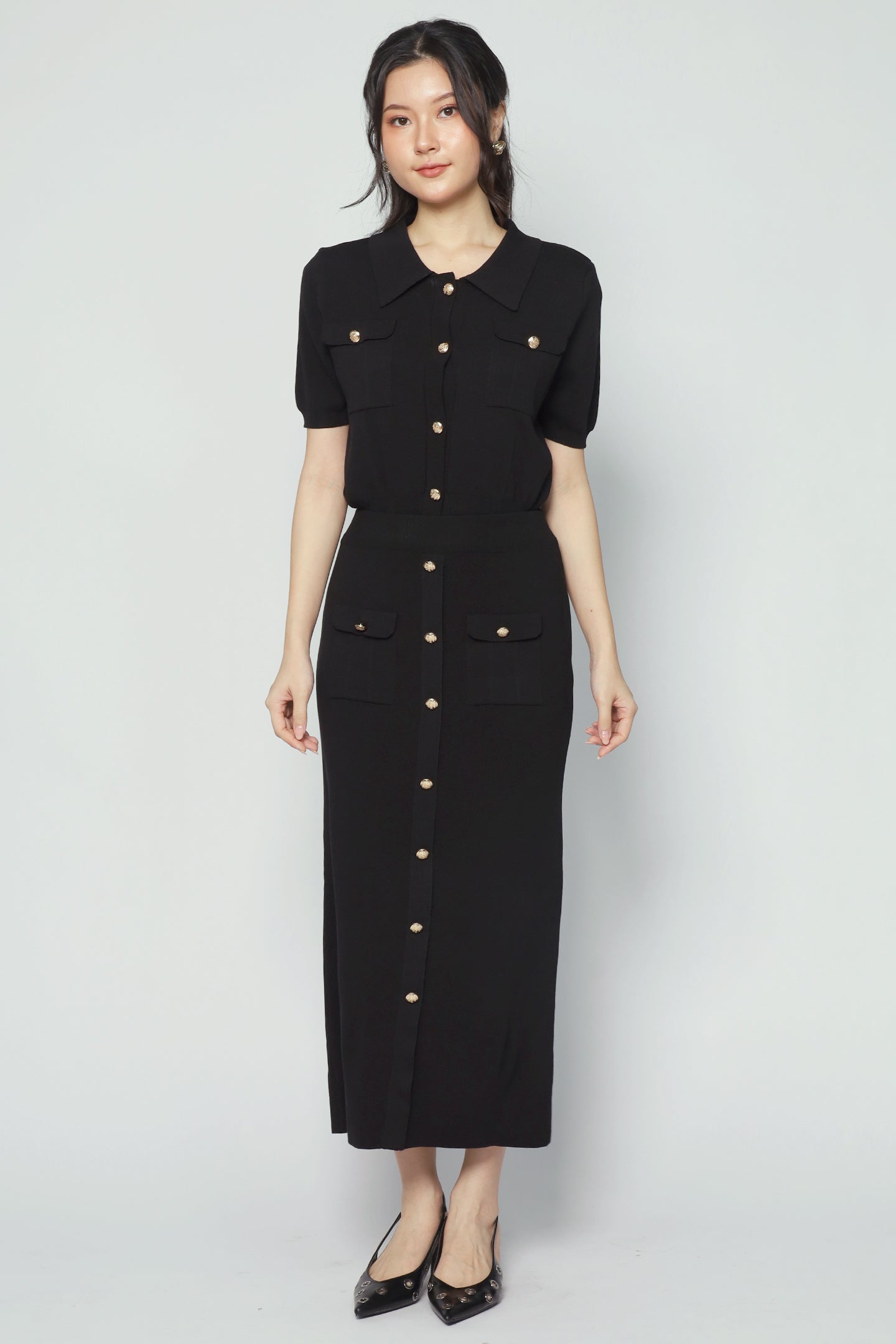 Florence 2 in 1 Knit Top and Skirt Set