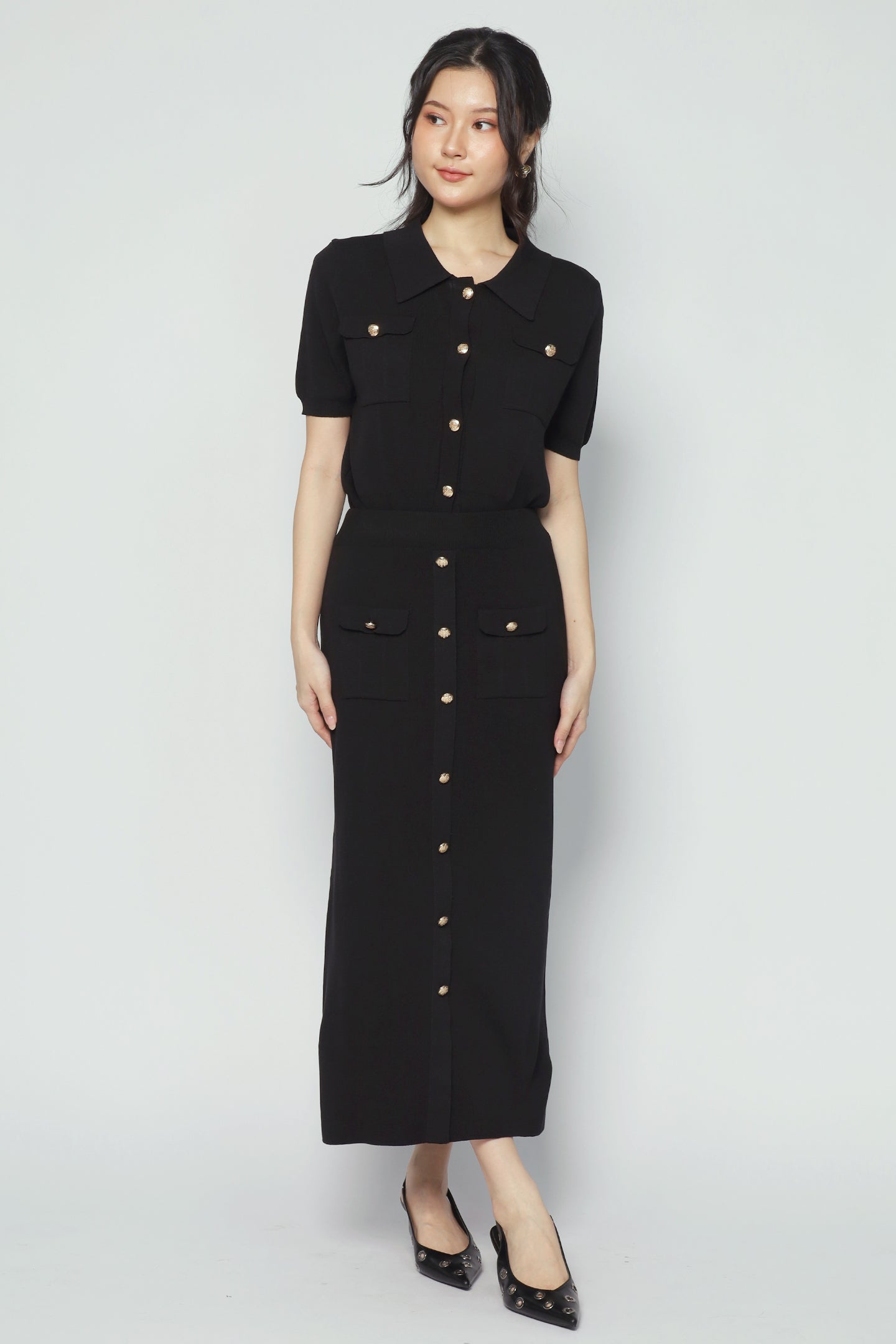 Florence 2 in 1 Knit Top and Skirt Set